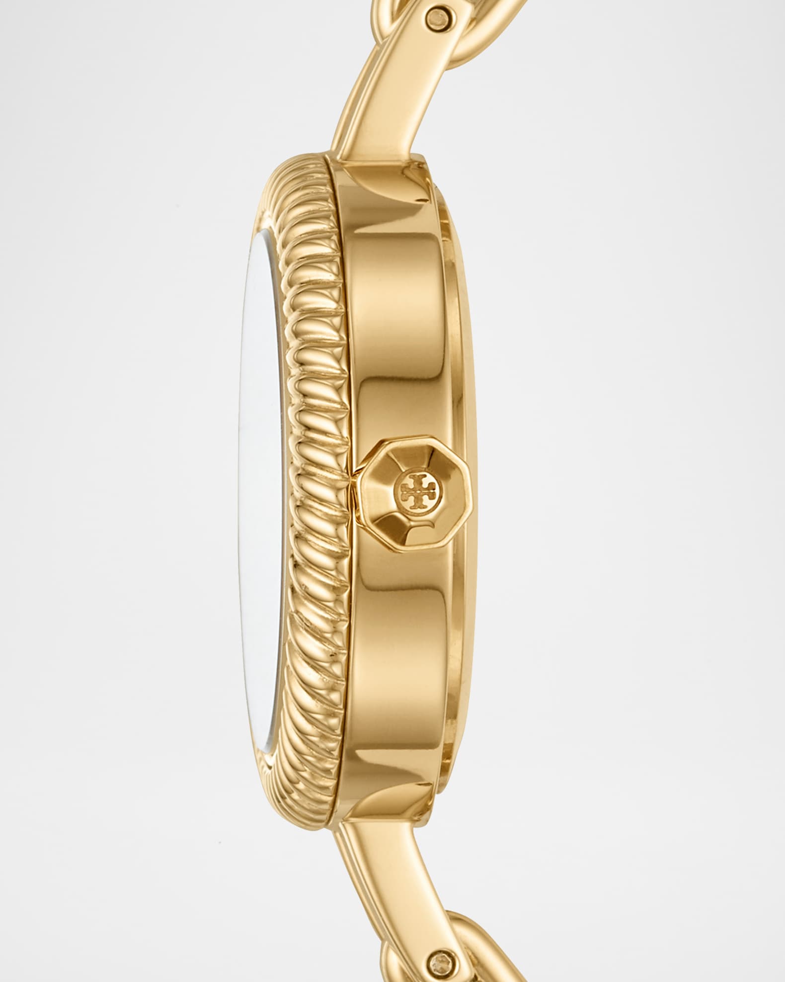 Tory Burch 27mm Reva Bangle Watch Gift Set w/ Top Rings, Gold | Neiman  Marcus