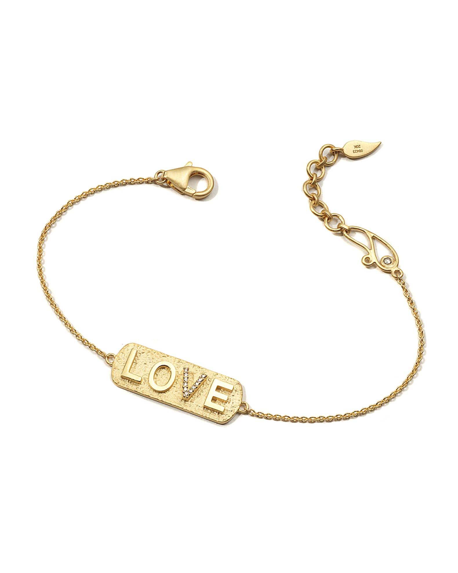 COOMI 20K Sagrada Passion Diamond Love Bracelet | Neiman Marcus