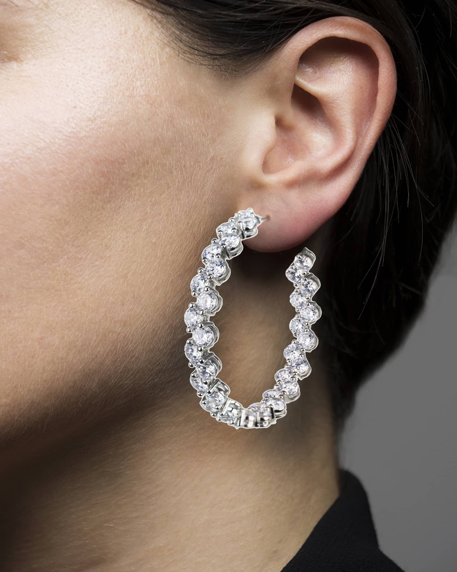 Neiman marcus cubic zirconia earrings on sale