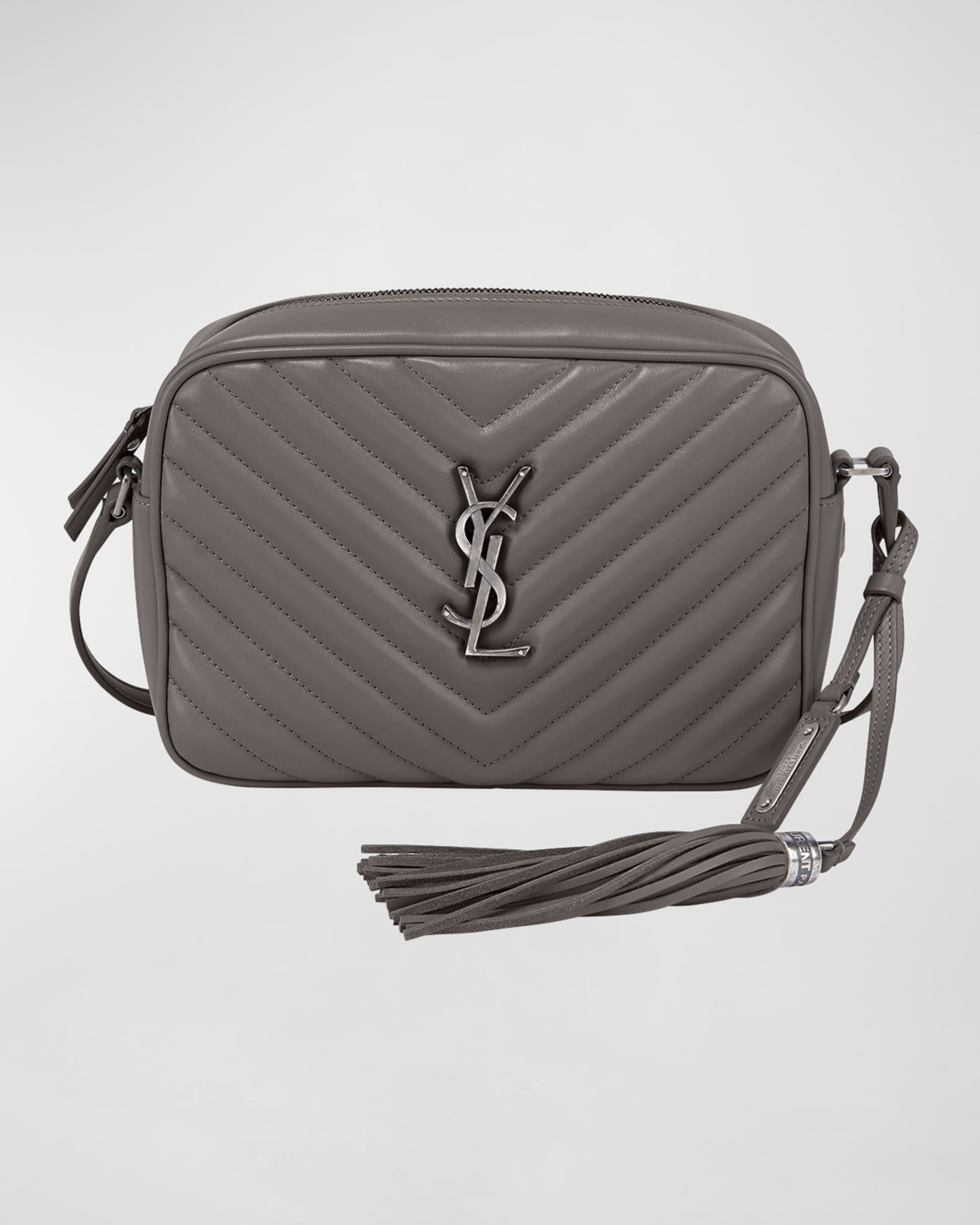 Saint Laurent Lou Medium YSL Monogram Calfskin Camera Crossbody Bag