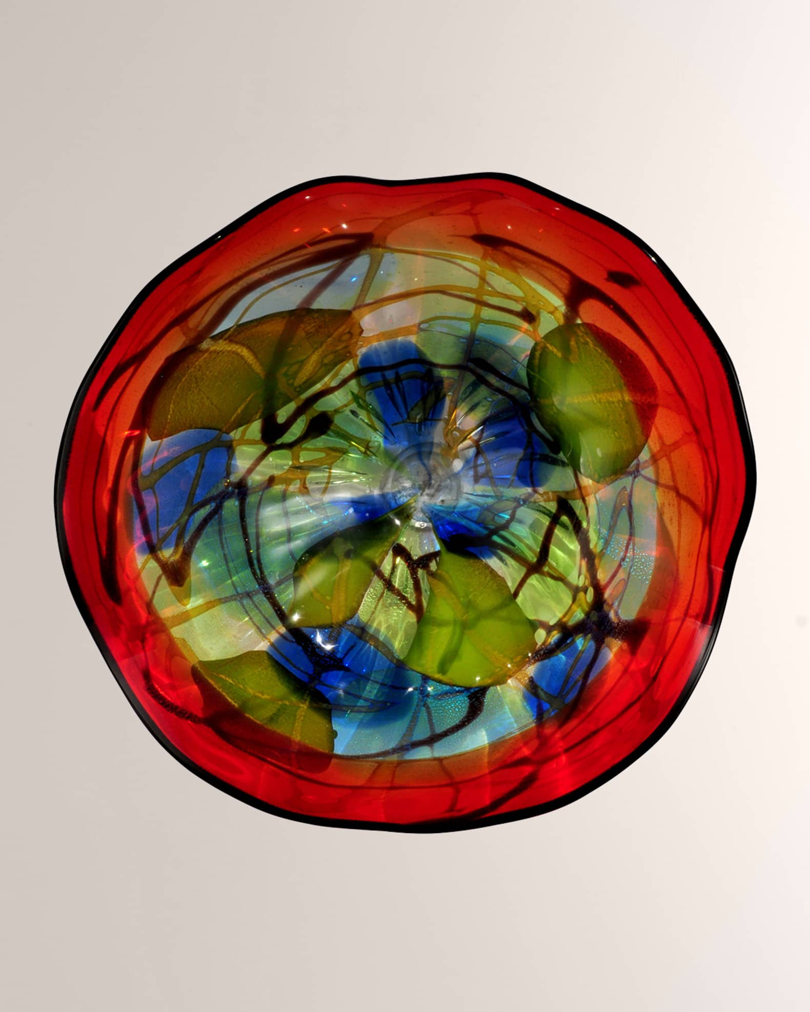 Hankley Art Glass Sculpture, 16" 0