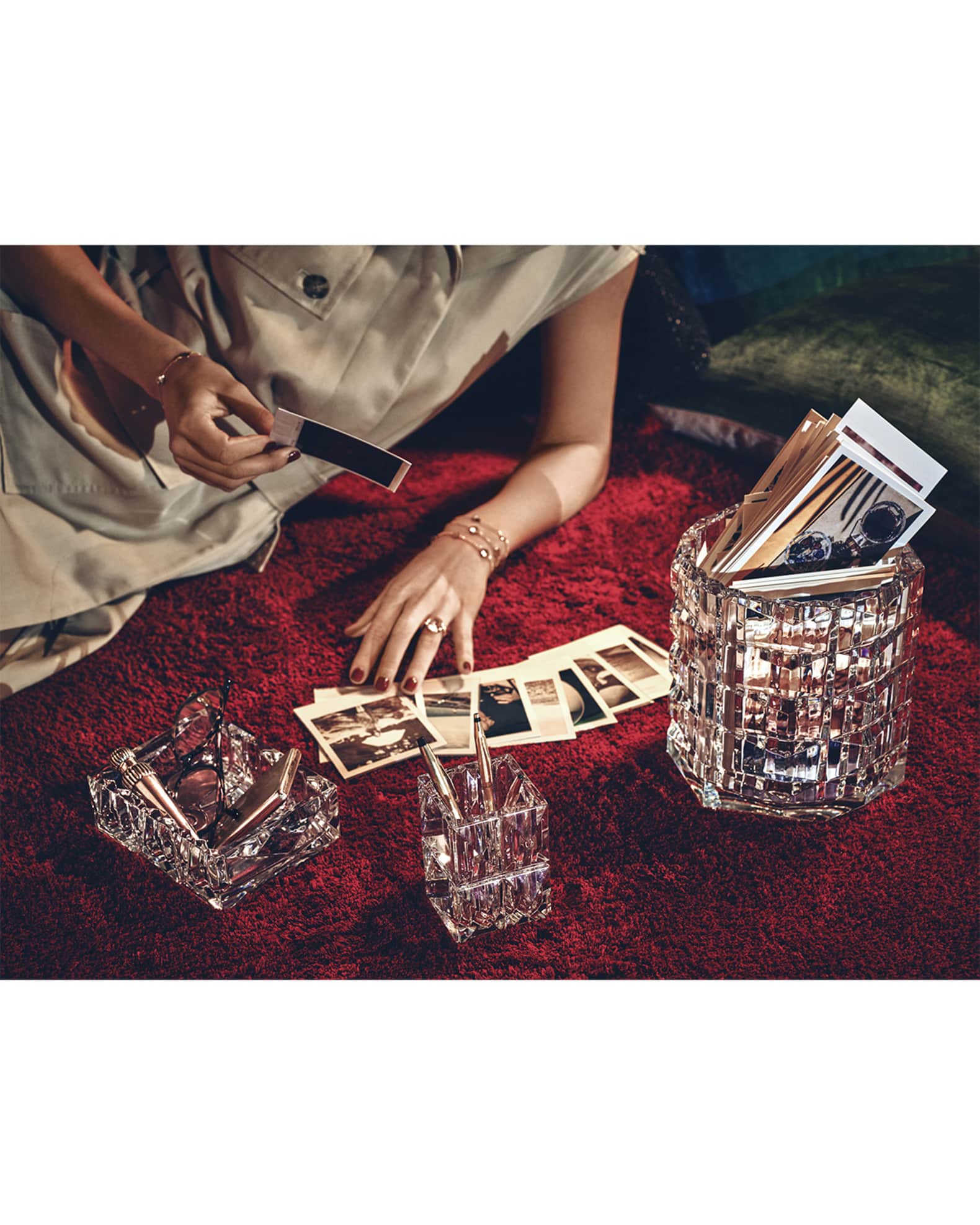 工芸品 baccarat Baccarat Louxor Pencil Holder | Neiman Marcus
