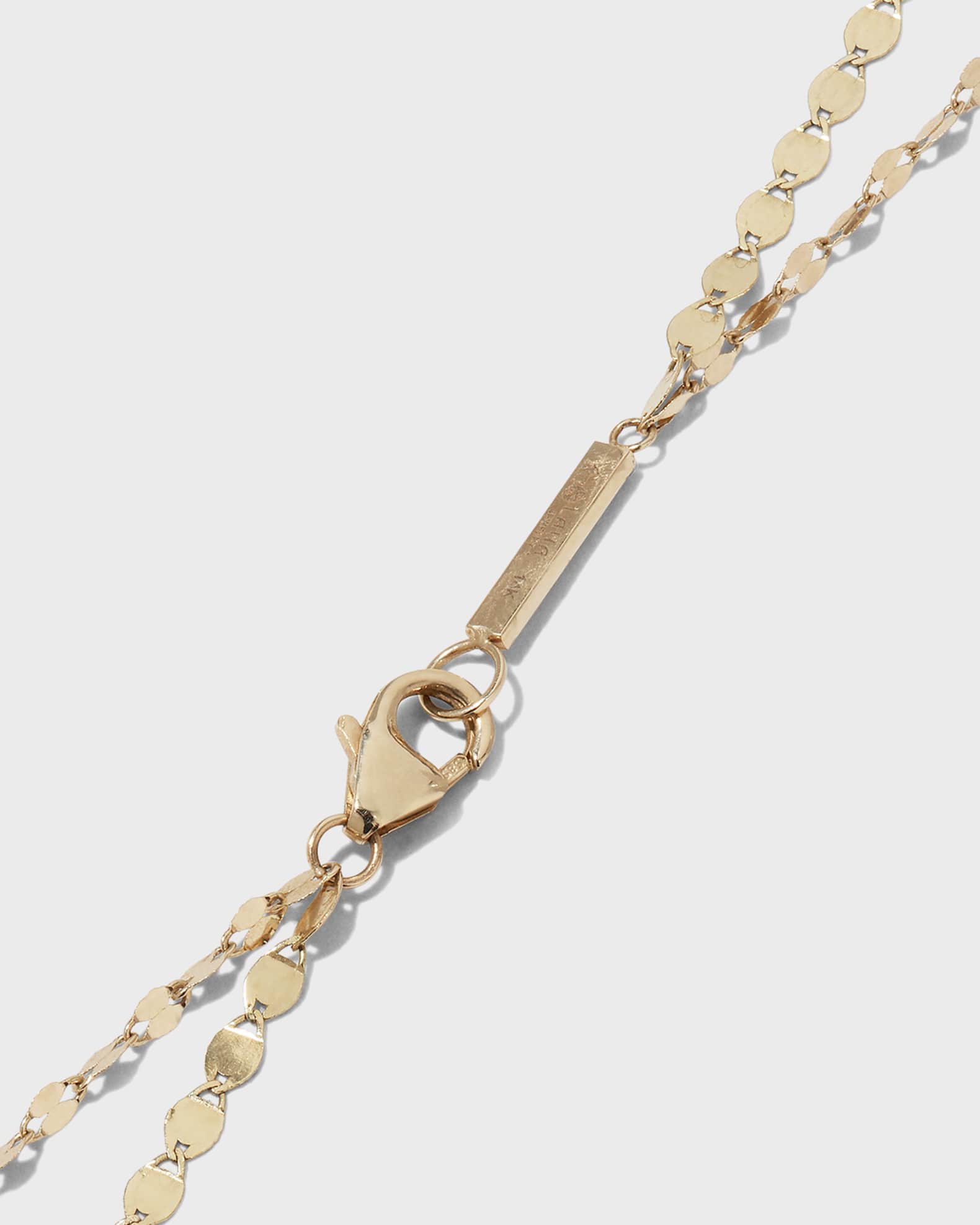 LANA 14k DoubleStrand Crossary Necklace Neiman Marcus