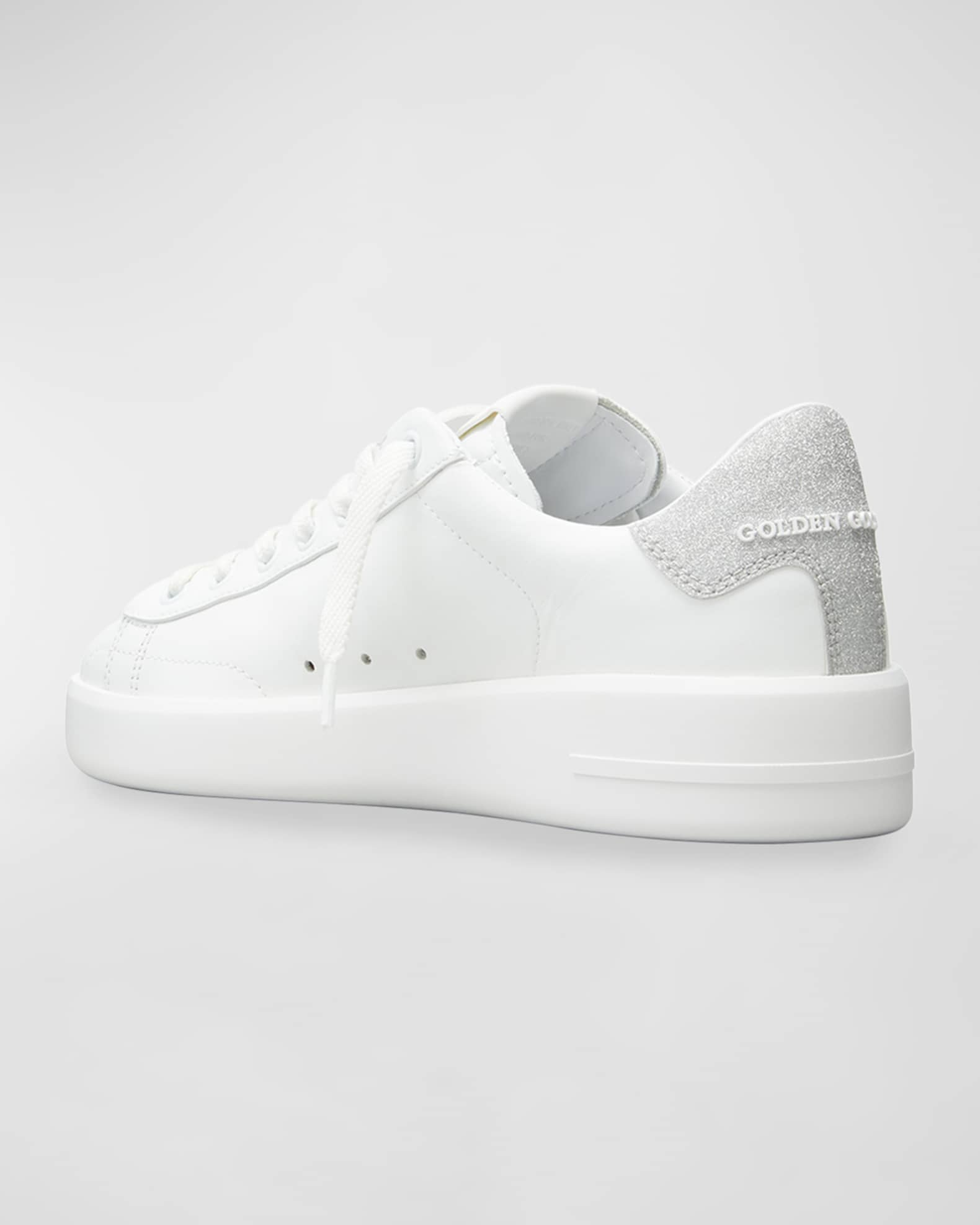 Golden Goose Pure Star Lace-Up Sneakers | Neiman Marcus