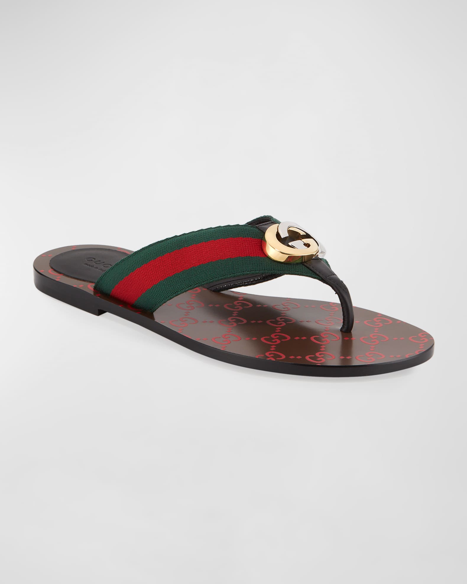 Gucci Kika GG Web Flip Flop (Women), Nordstrom