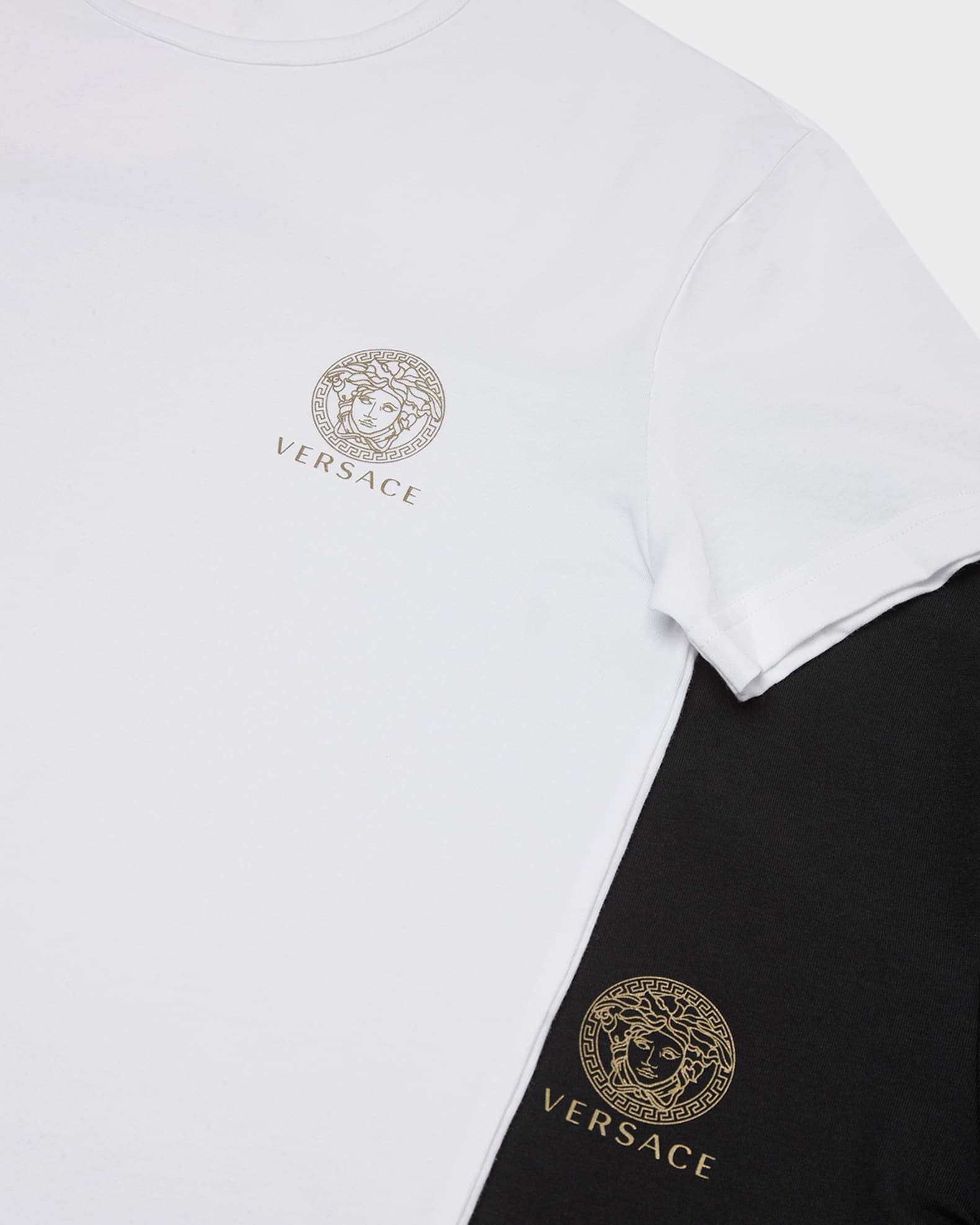 Versace Men's 2-Pack Medusa Head Logo T-Shirt | Neiman Marcus