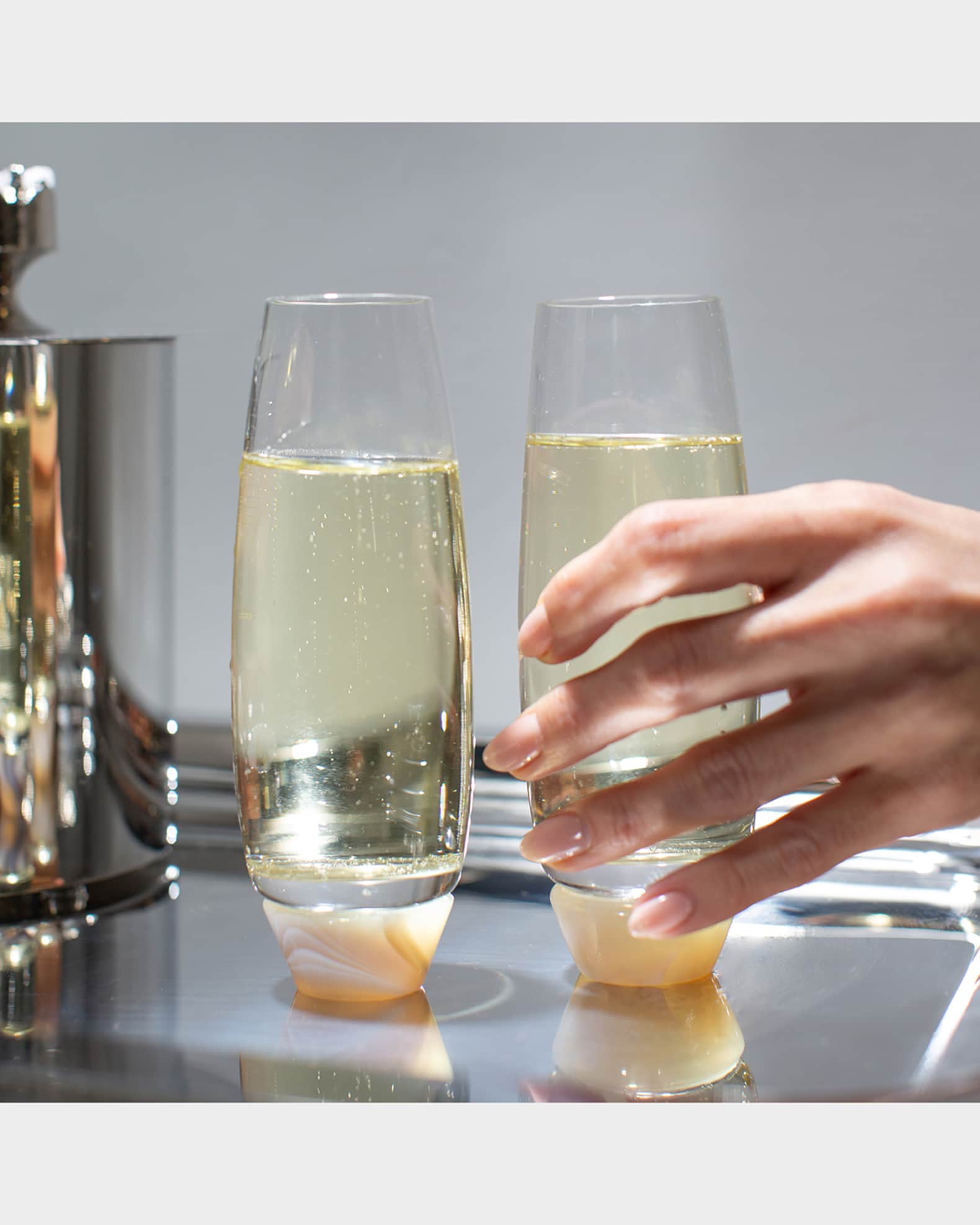 Elevo 6 oz. Champagne Glasses, Set of 2 1