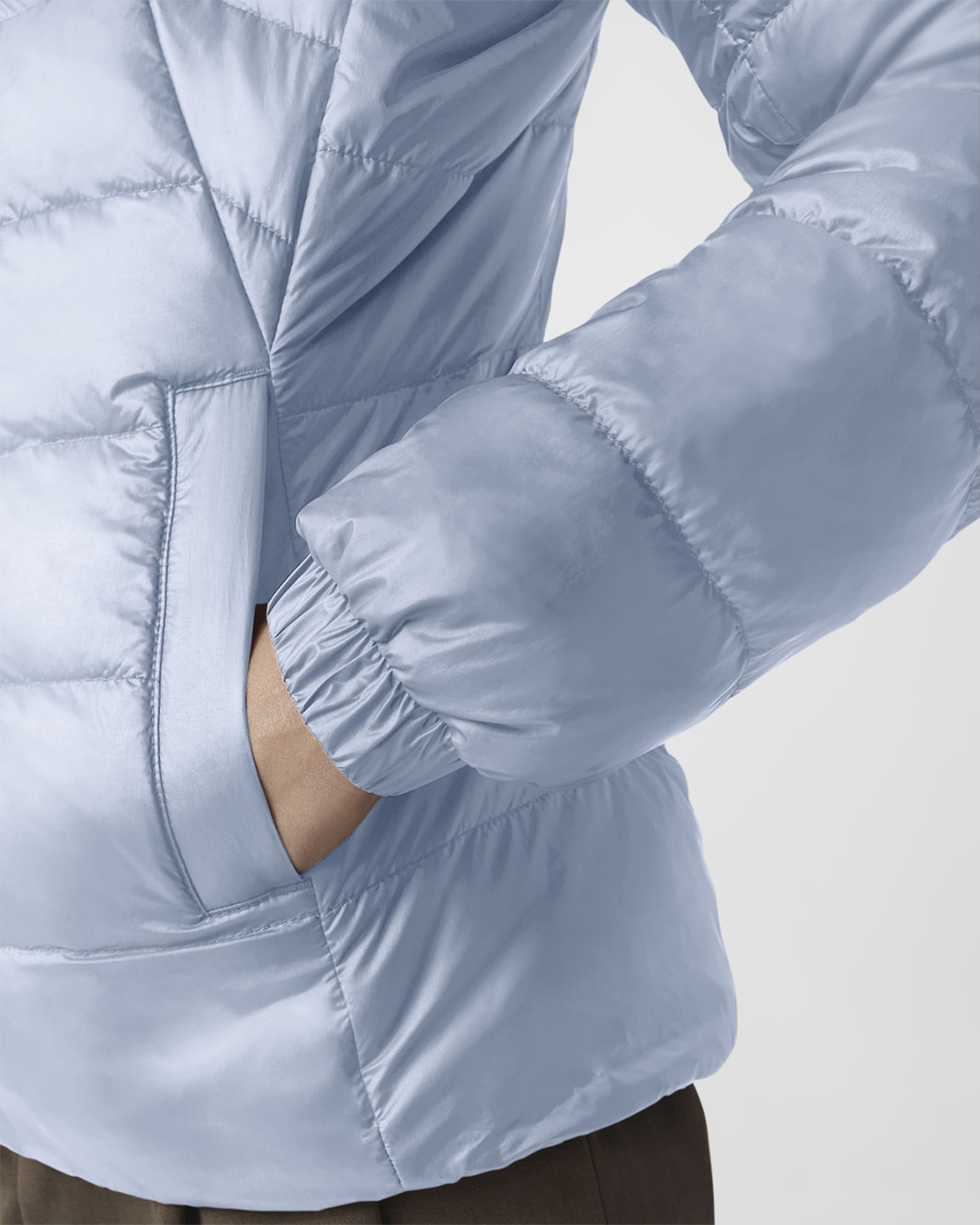 Canada Goose Abbott Zip-Up Puffer Hoodie Jacket | Neiman Marcus