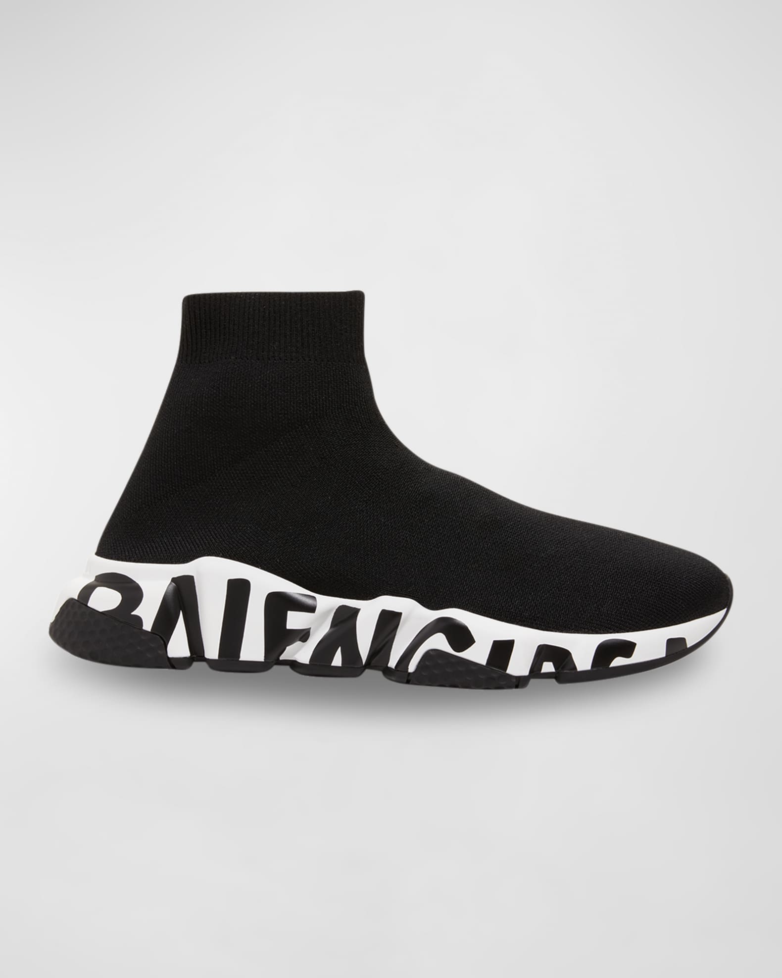 Balenciaga Speed Stretch-Knit High-Top Sock Trainer | Neiman Marcus