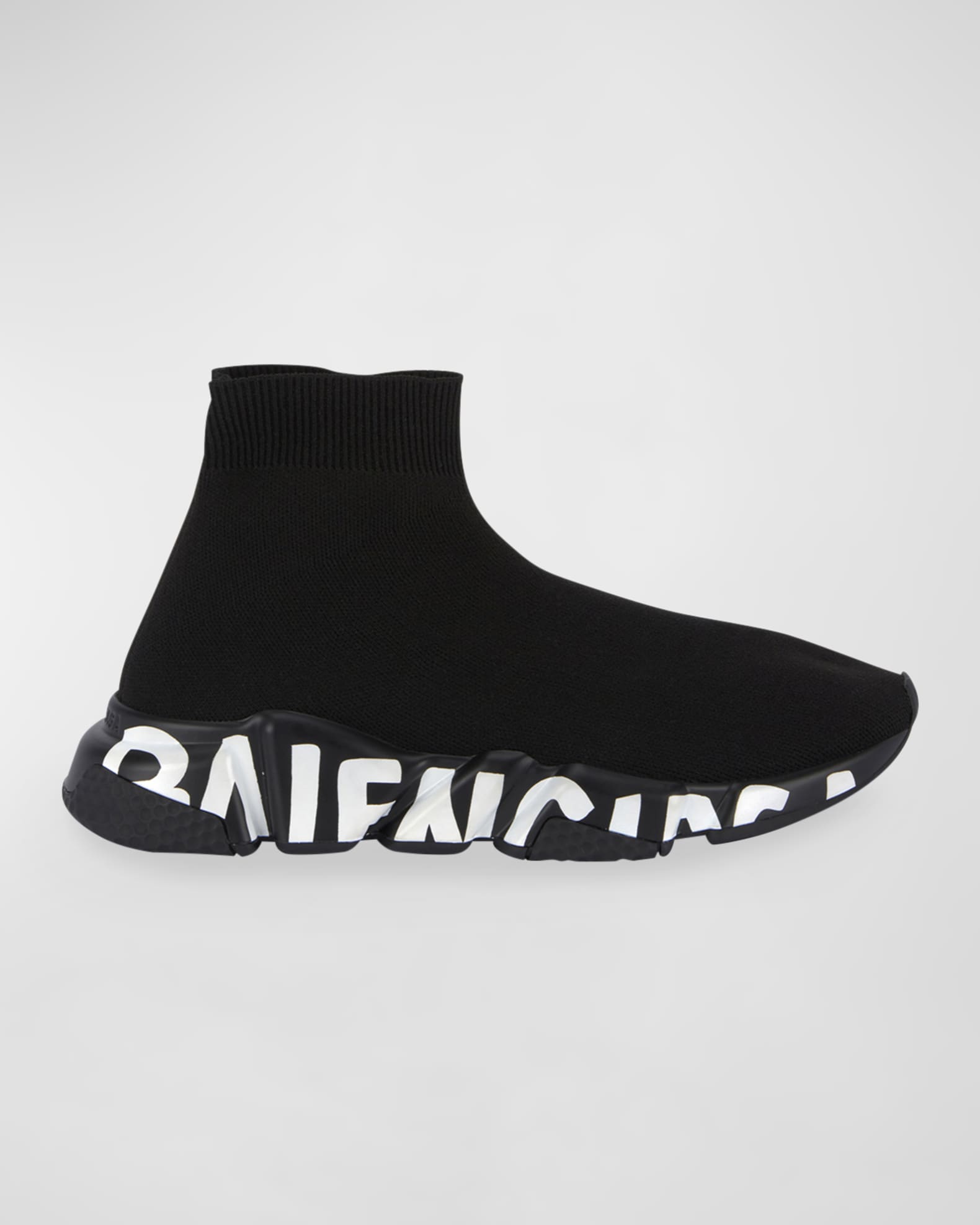 Balenciaga Speed Stretch-Knit High-Top Sock Trainer | Marcus