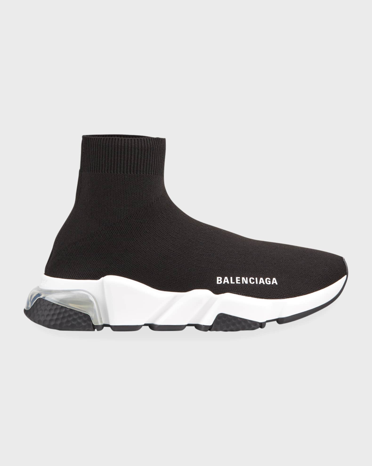 Balenciaga speed sock logo trainers
