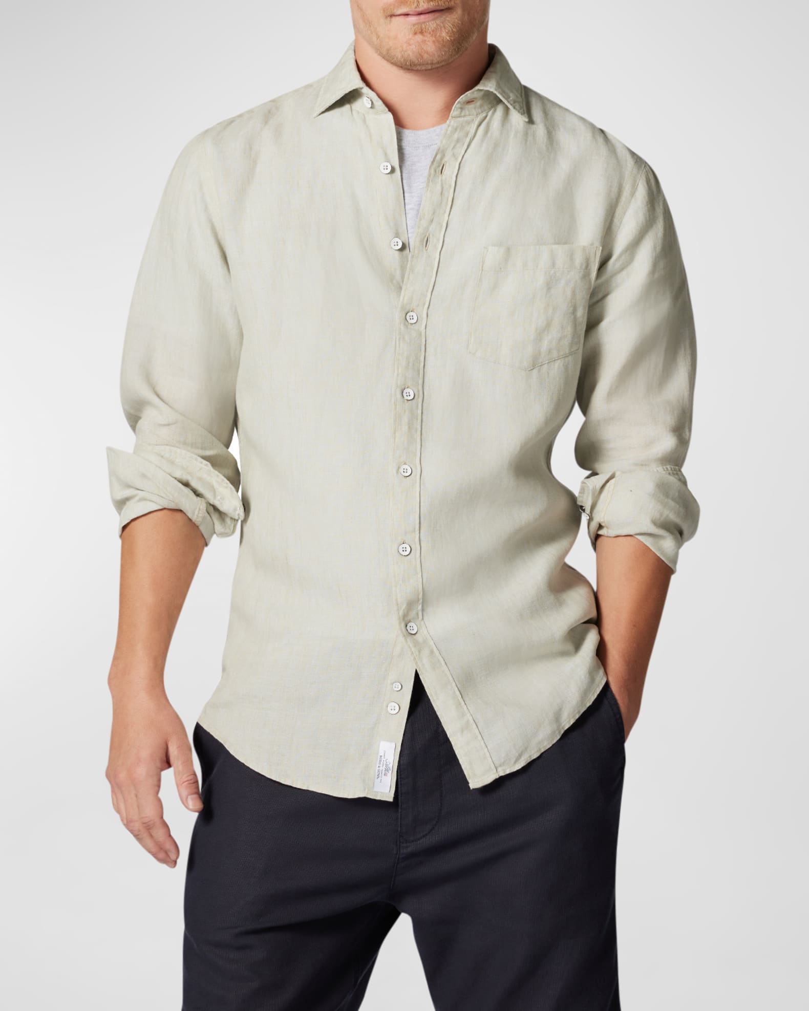 Rodd & Gunn Men's Coromandel Long-Sleeve Woven Shirt | Neiman Marcus
