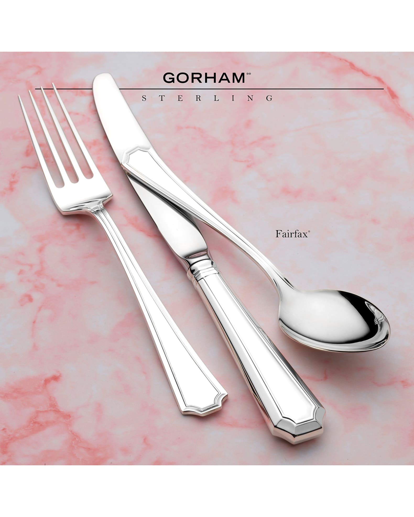 Gorham Fairfax 46 Piece Flatware Set Neiman Marcus