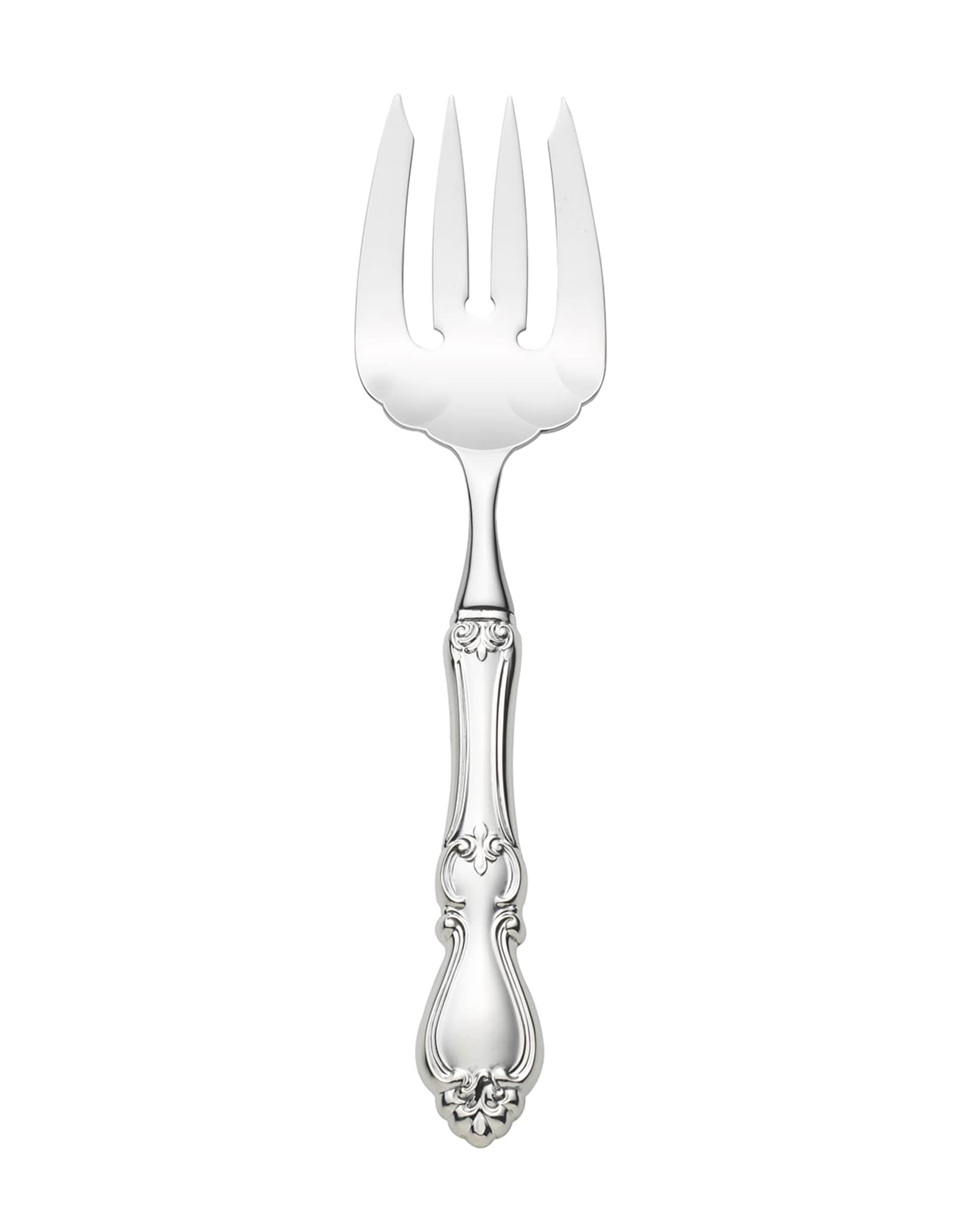 Towle Silversmiths Queen Elizabeth Large Serving Fork | Neiman Marcus