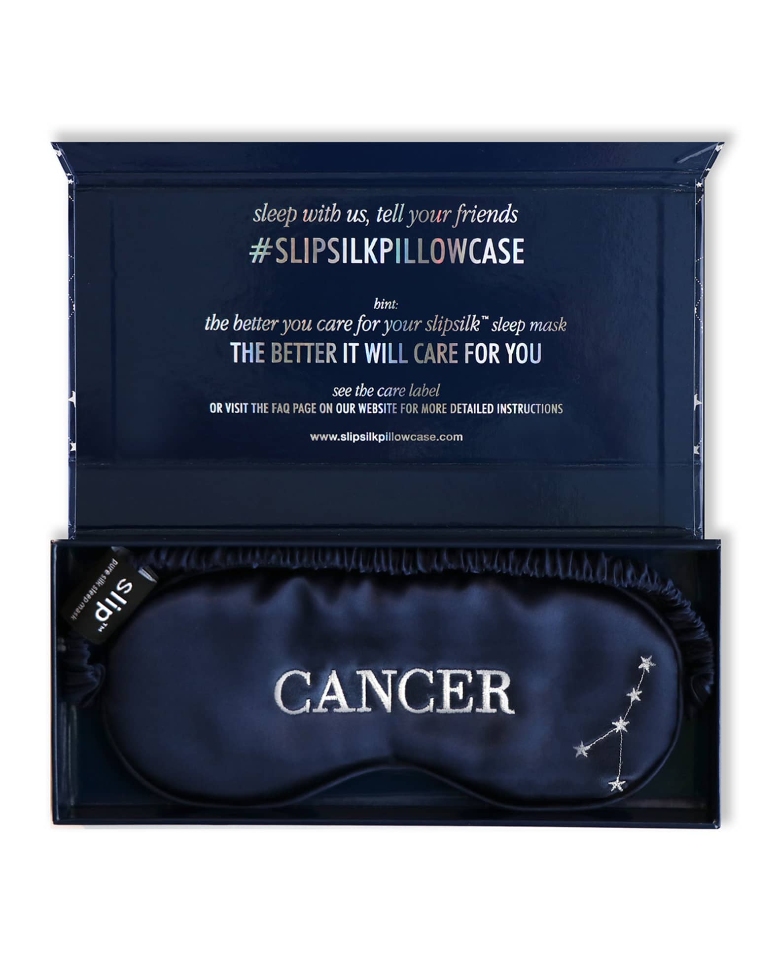Slip Zodiac Pure Silk Sleep Mask Neiman Marcus