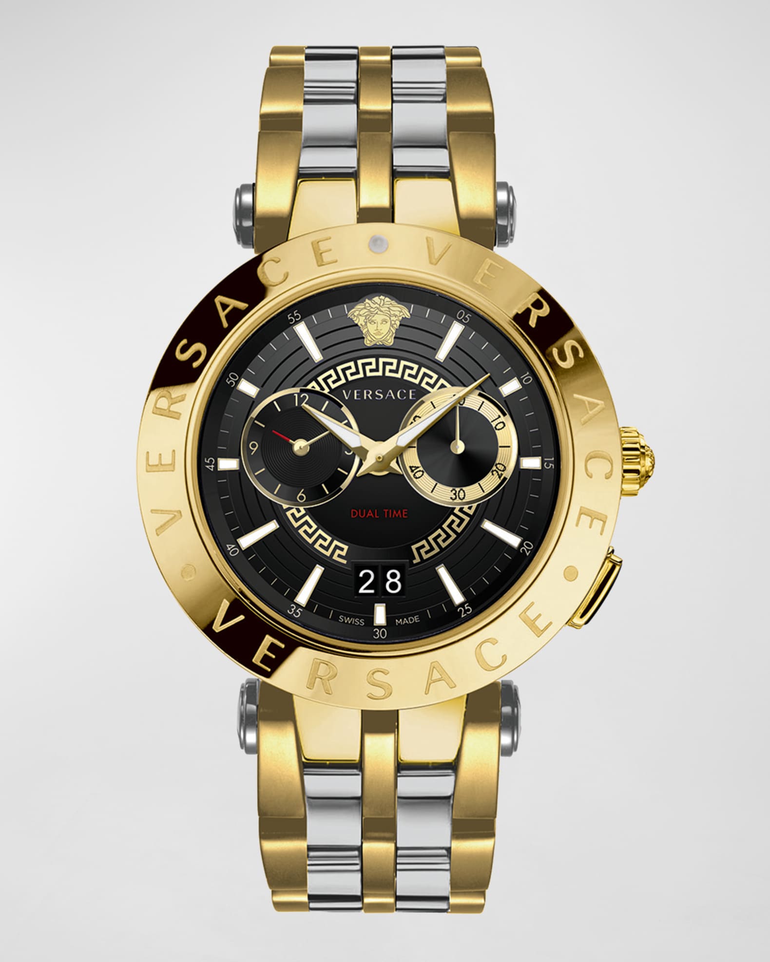 Versace greek key watch top