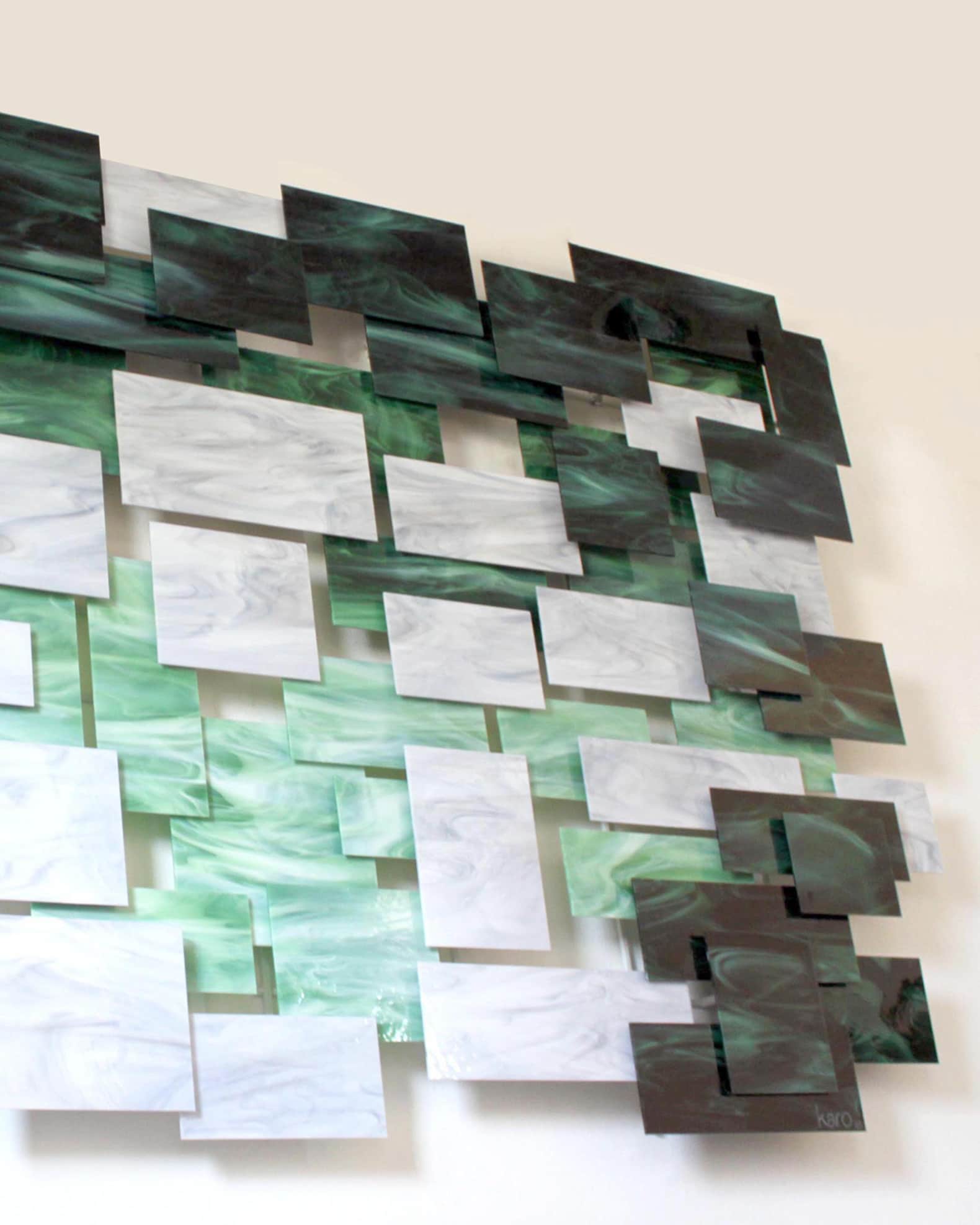 Malachite Wall Sculpture 1