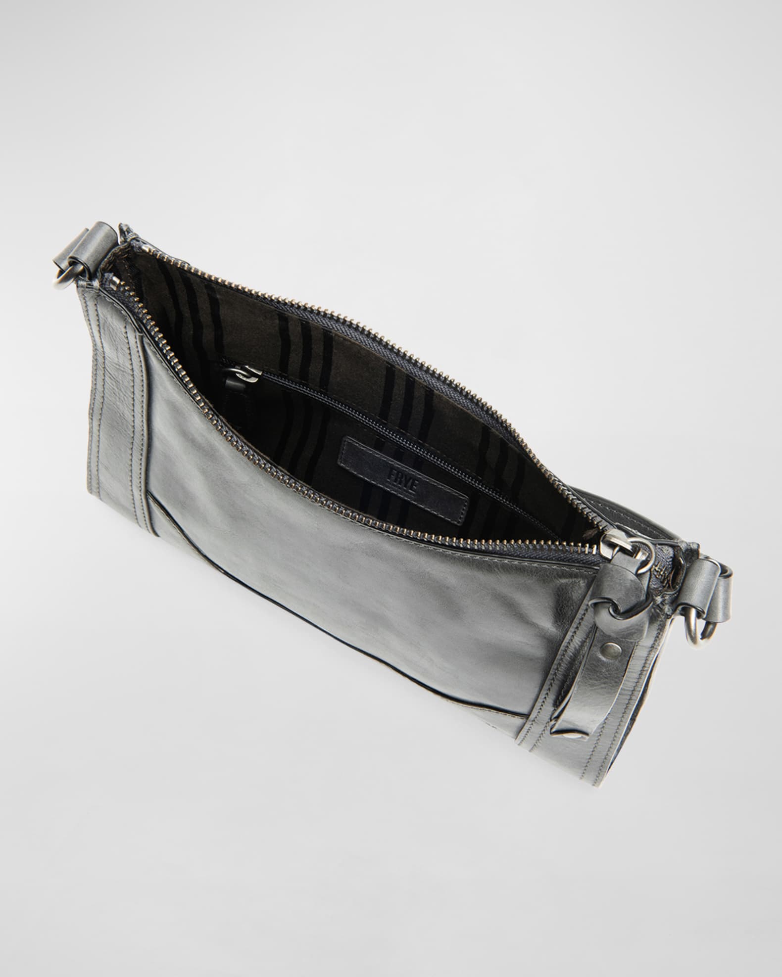 Frye Melissa Antique Leather Zip Crossbody Bag | Neiman Marcus