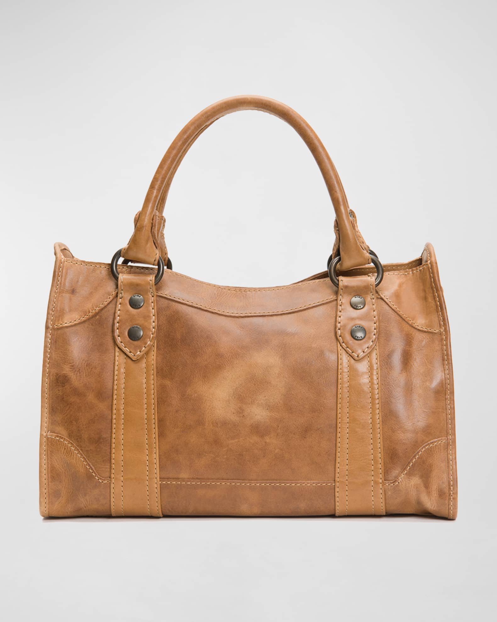 Frye melissa leather tote bag discount