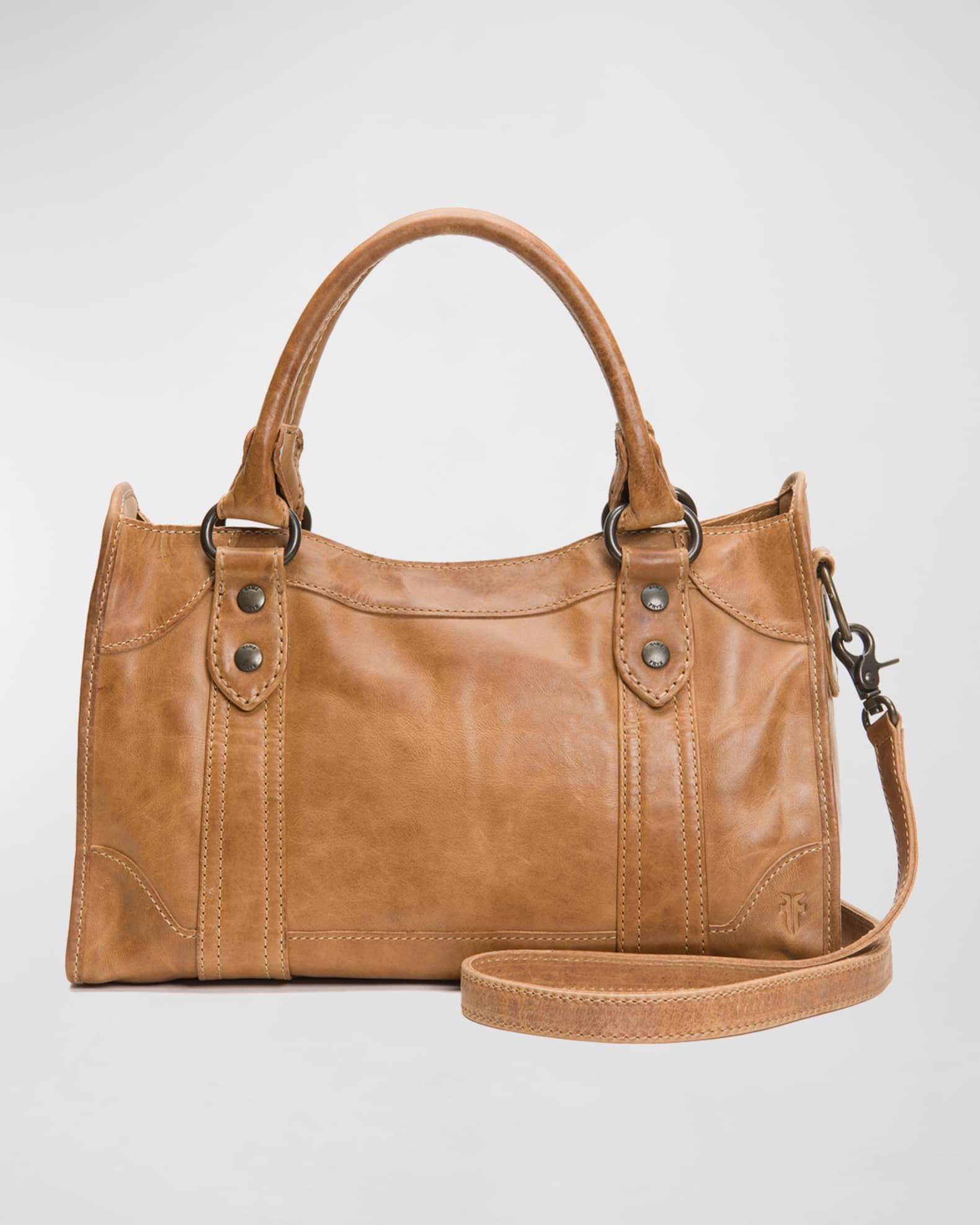 Frye leather satchel discount