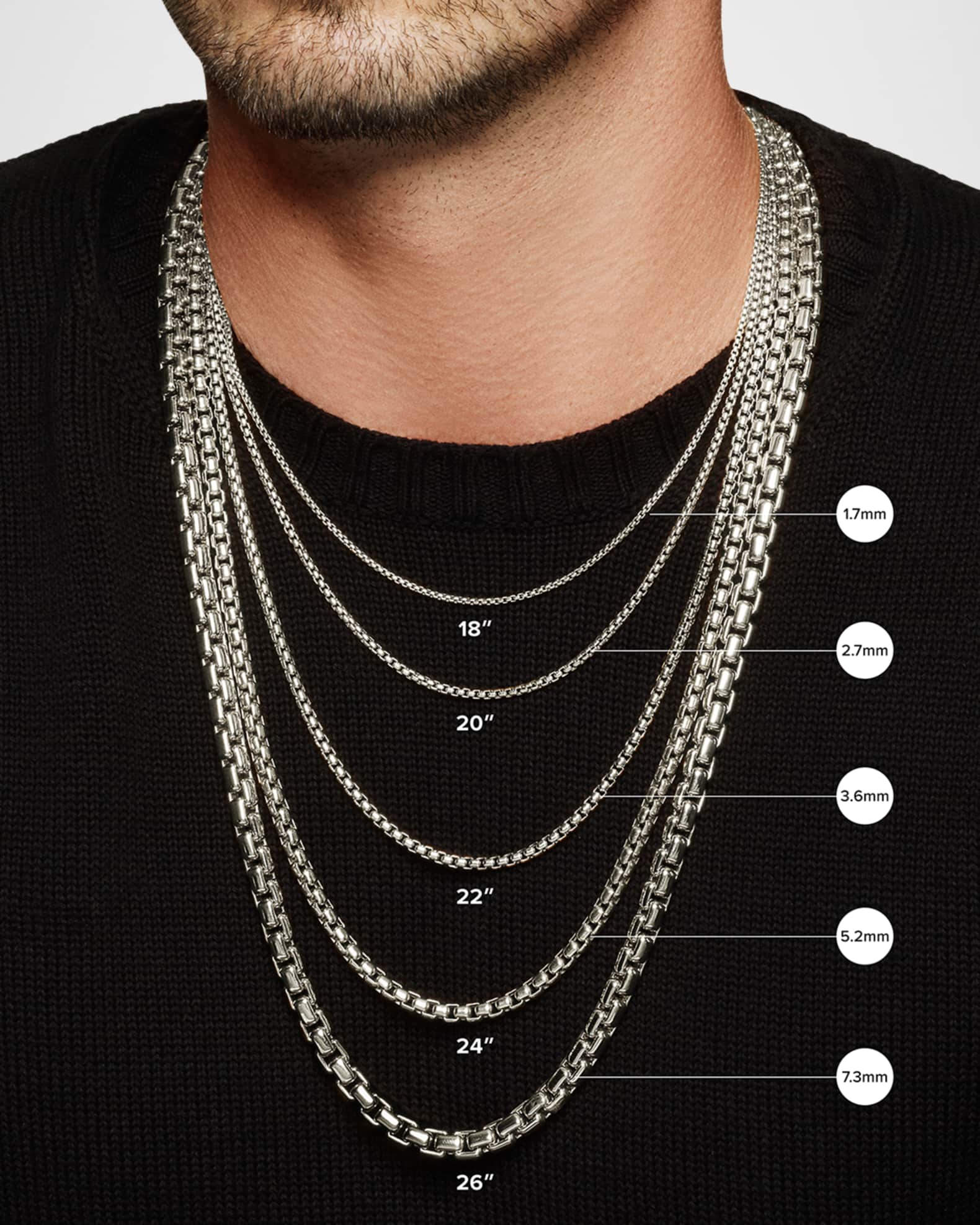 David yurman 16 inch necklace deals