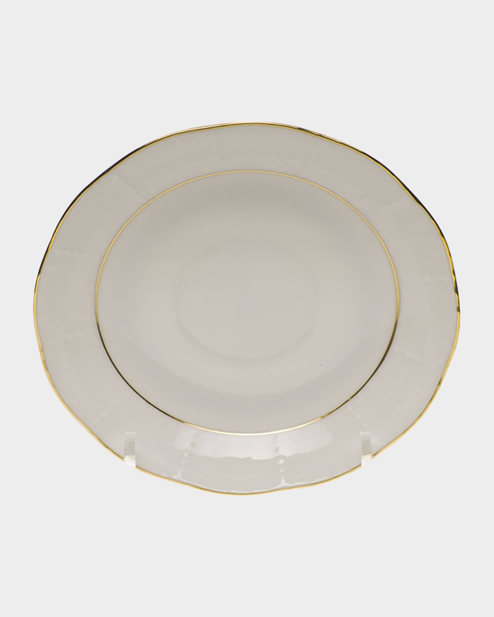 Golden Edge After Dinner Saucer 0