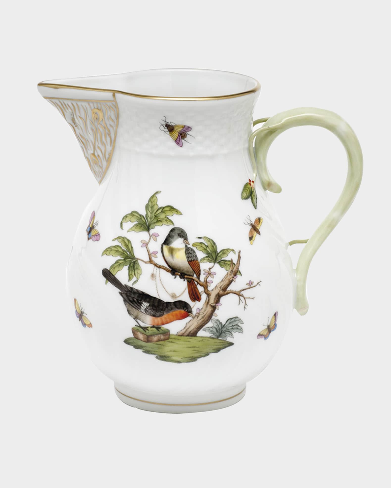 Herend Rothschild Bird Pitcher