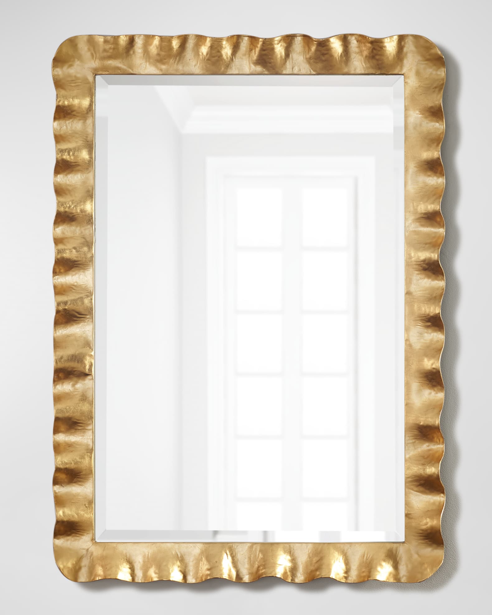 Hand Forged Metal Mirror | Neiman Marcus