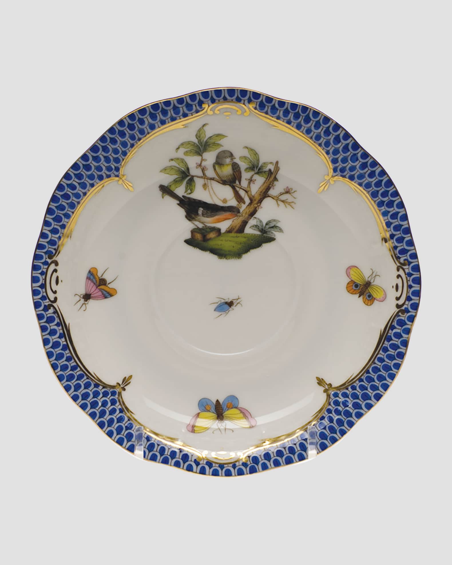 Rothschild Blue Motif 02 Tea Saucer 0