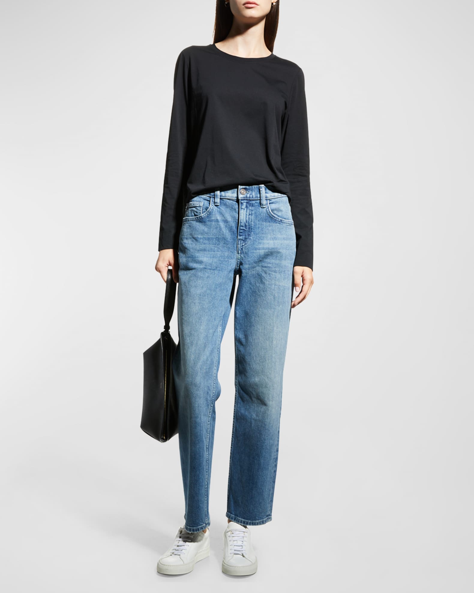 Lafayette 148 New York The Modern Long Sleeve Tee Neiman Marcus
