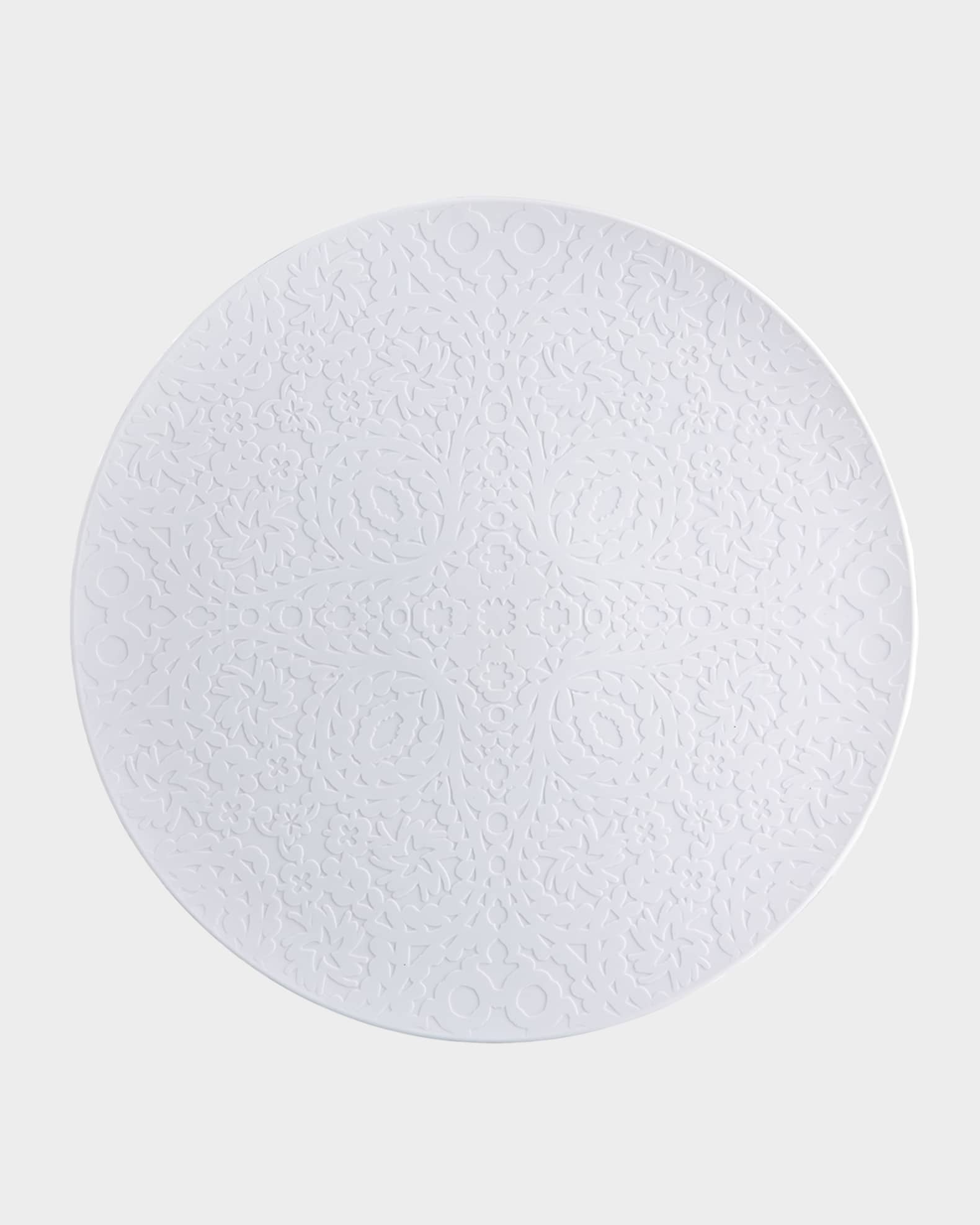 Christian LaCroix X Vista Alegre Paseo Charger Plate Neiman Marcus