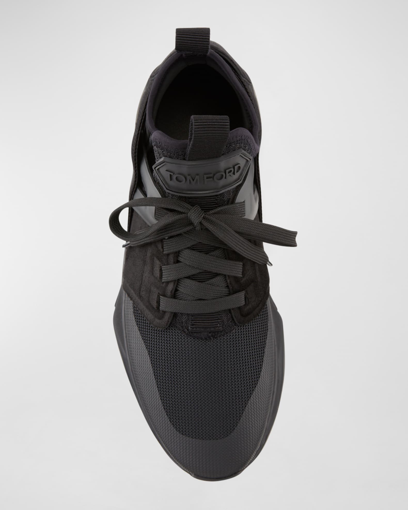Men's Tonal Knit Trainer Sneakers 1