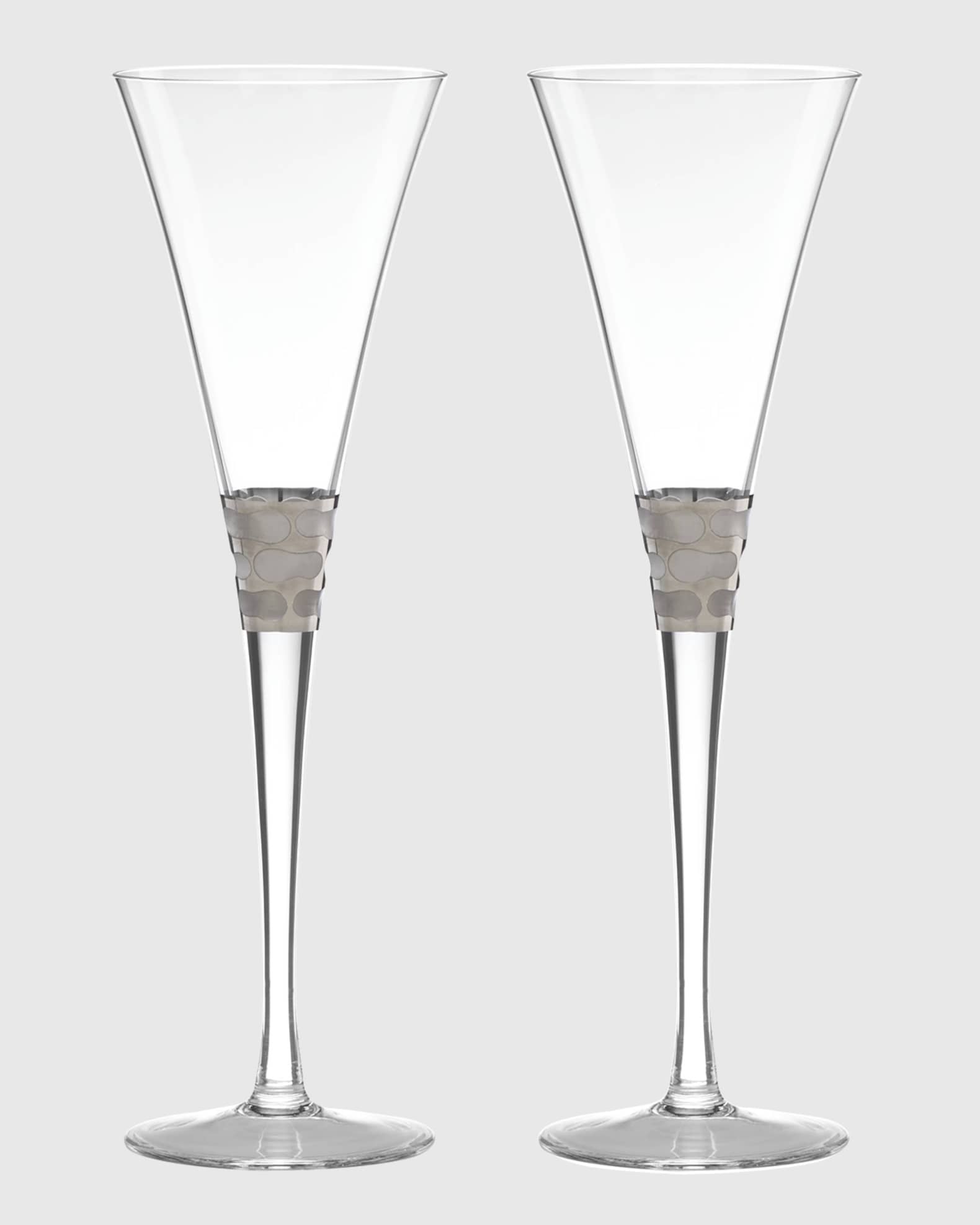 Michael Wainwright Truro Toasting Flutes, Set of 2