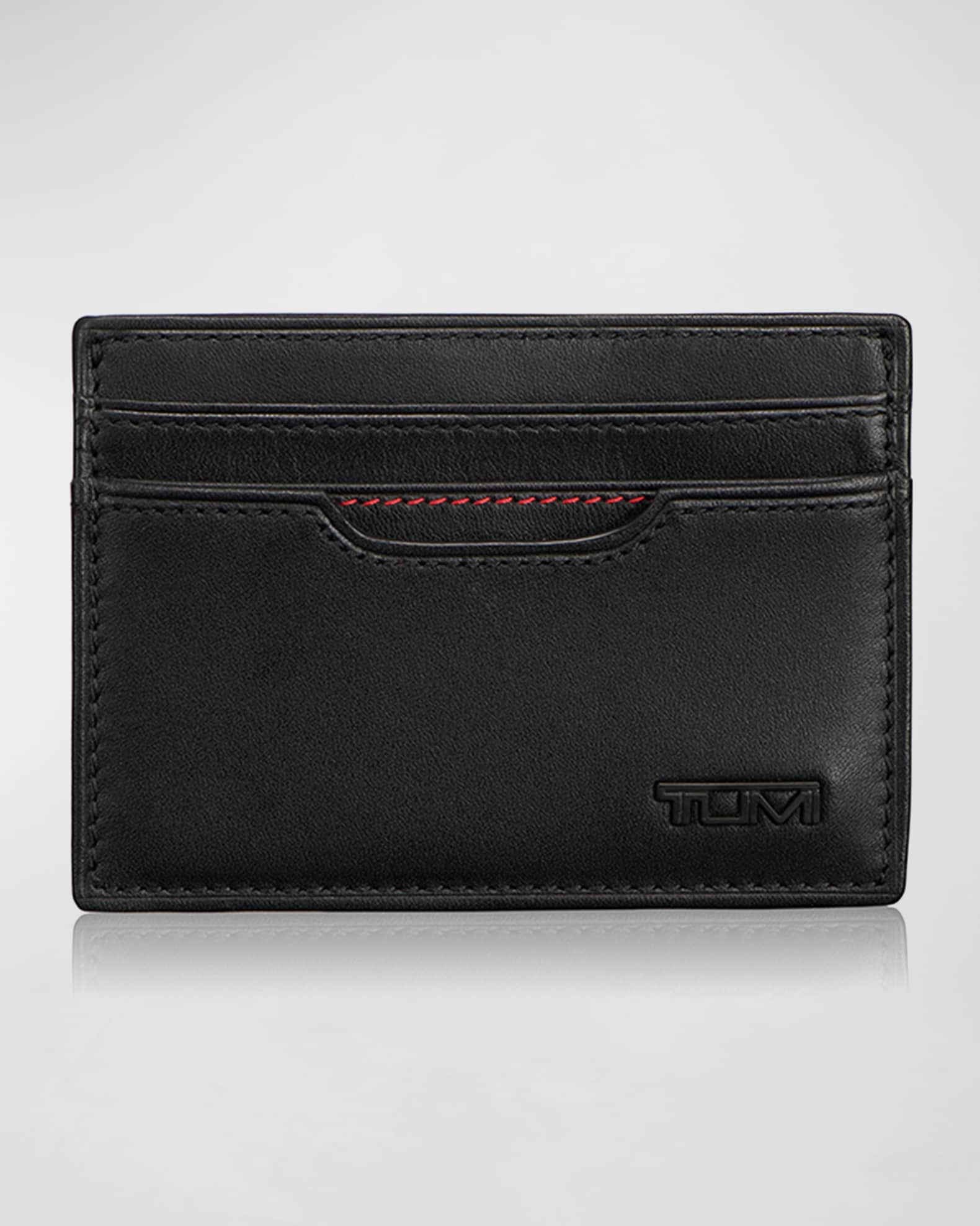 Tumi Men's Shielded Money Clip Card Case Black Size Regular