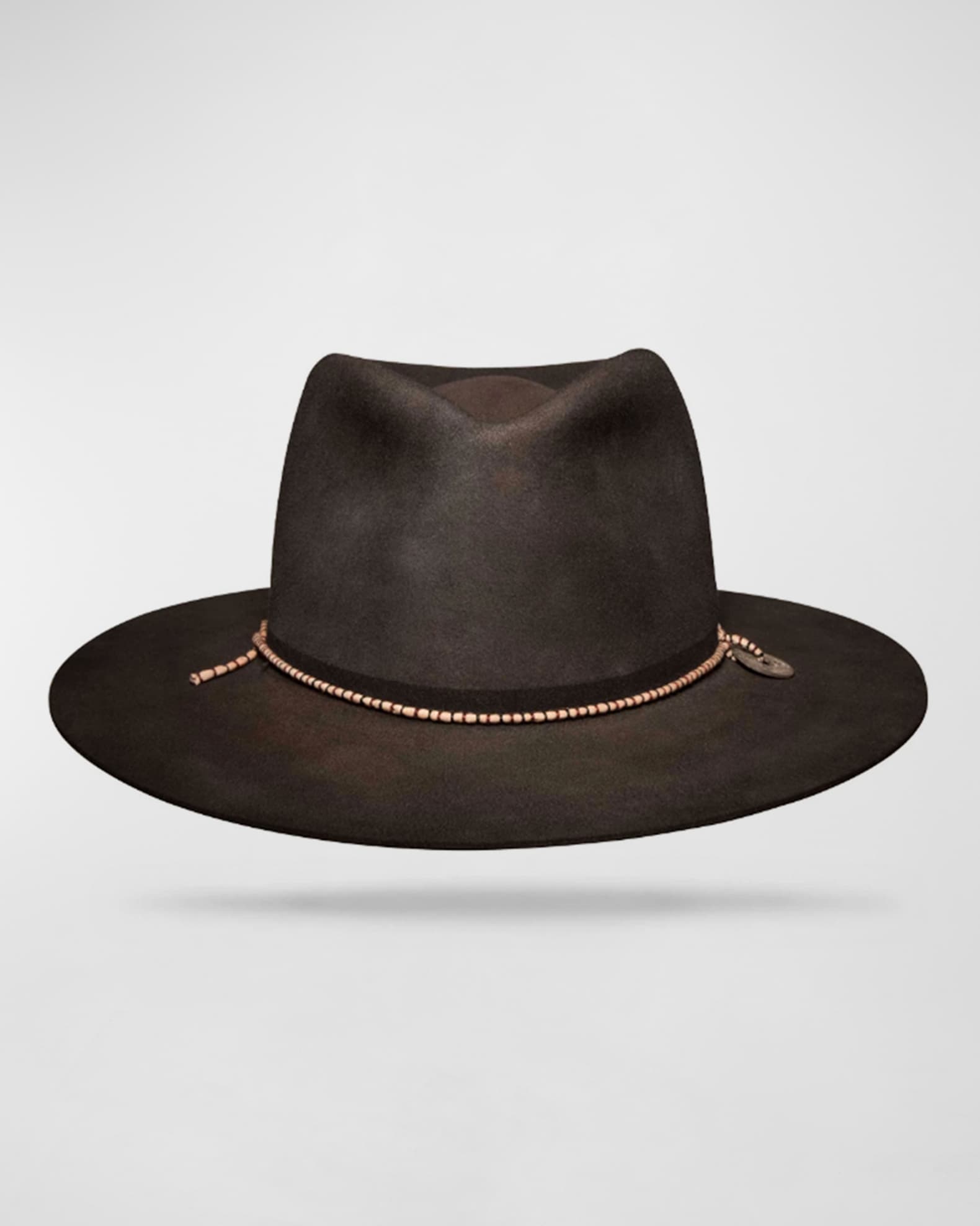 Worth & Worth by Orlando Palacios Men's Beaver Felt Fedora Hat