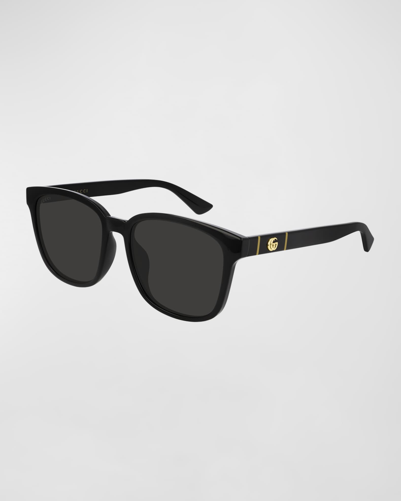 gucci cat eye gg injected sunglasses