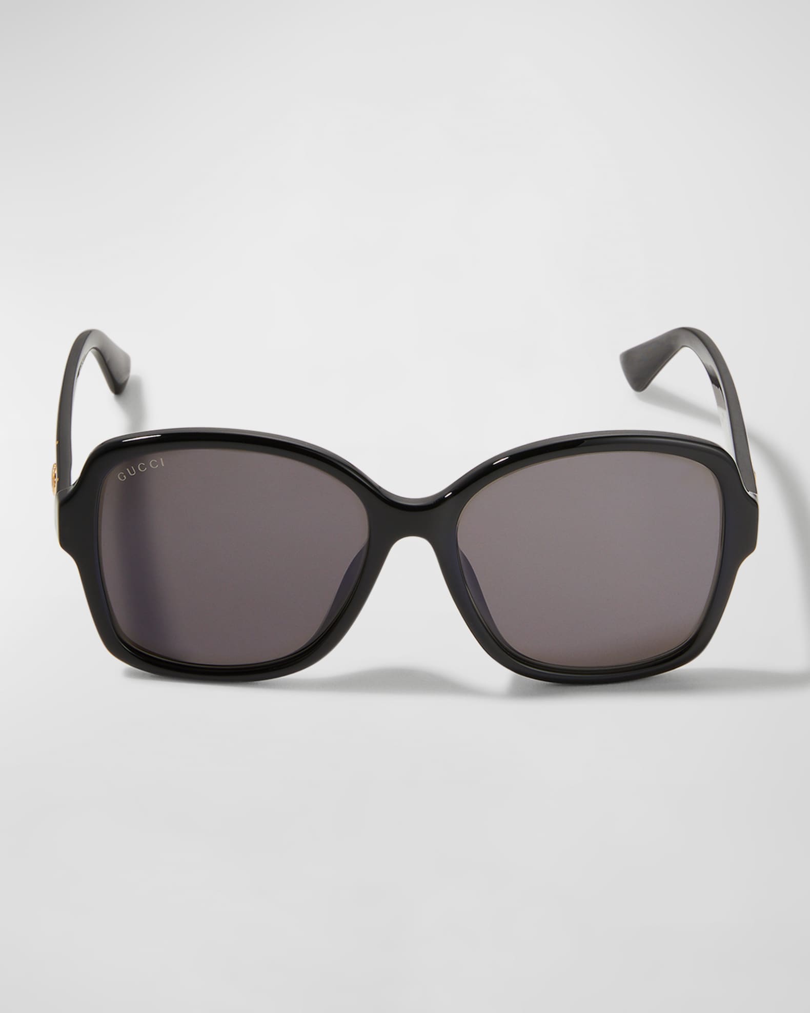 Gucci Square Monochromatic Sunglasses | Neiman Marcus