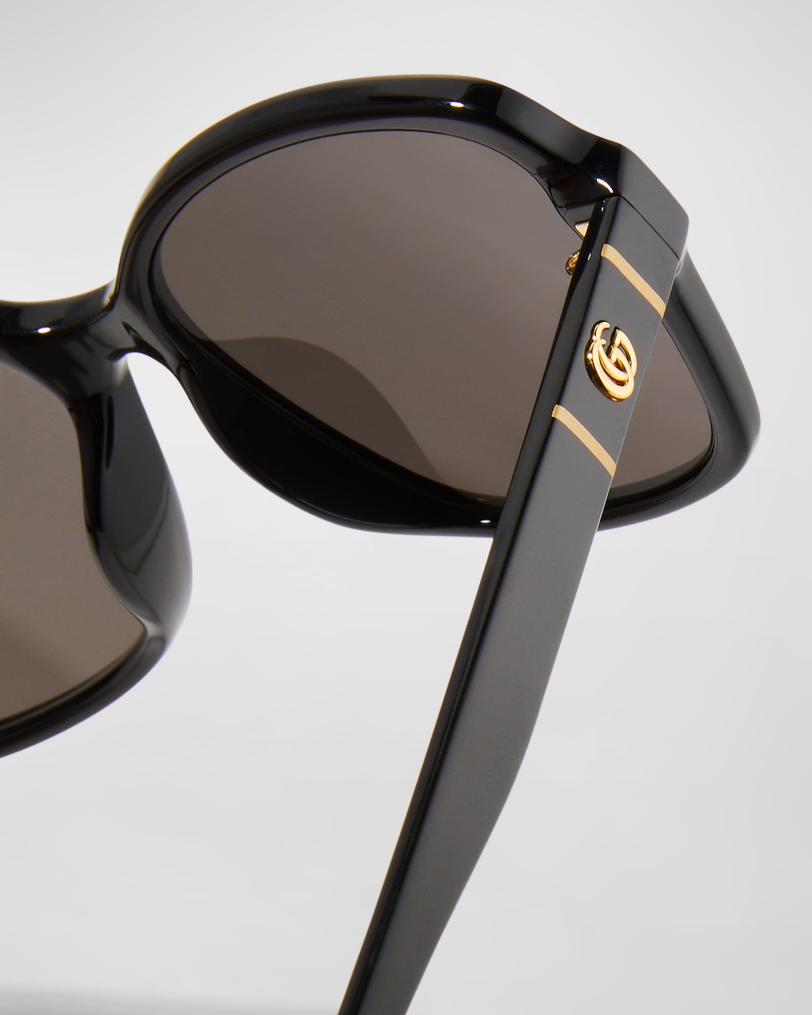 Square Monochromatic Sunglasses