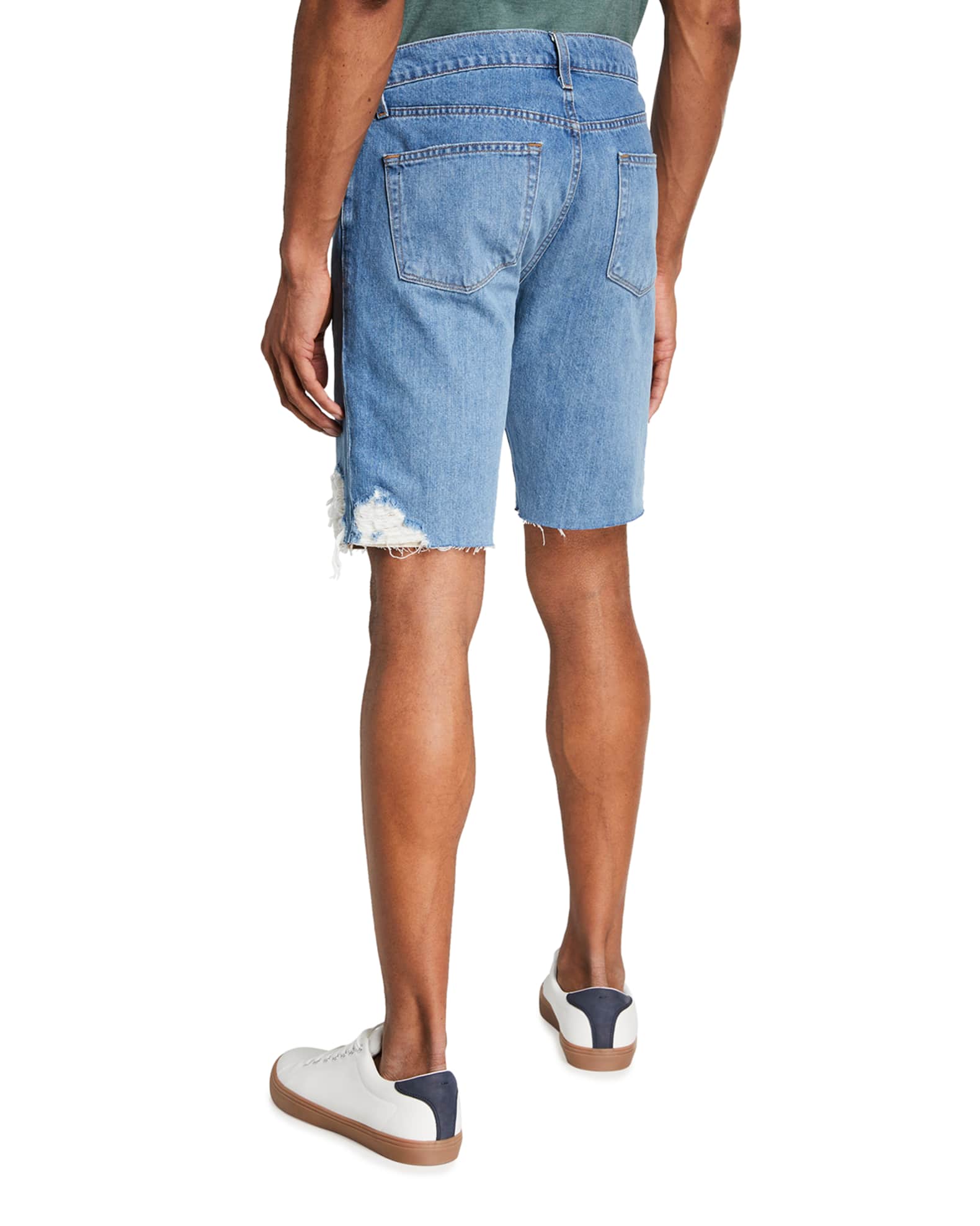 J Brand Men s Eli Cutoff Denim Shorts Neiman Marcus
