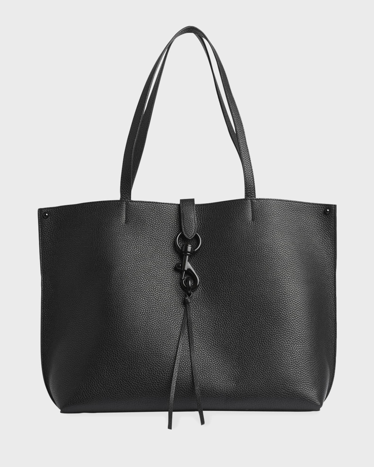 Megan Leather Shopper Tote Bag 0