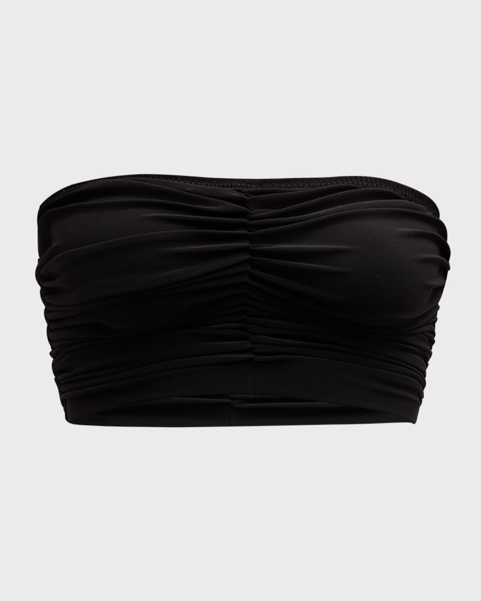 Cropped Slinky Bra Bikini Top 0