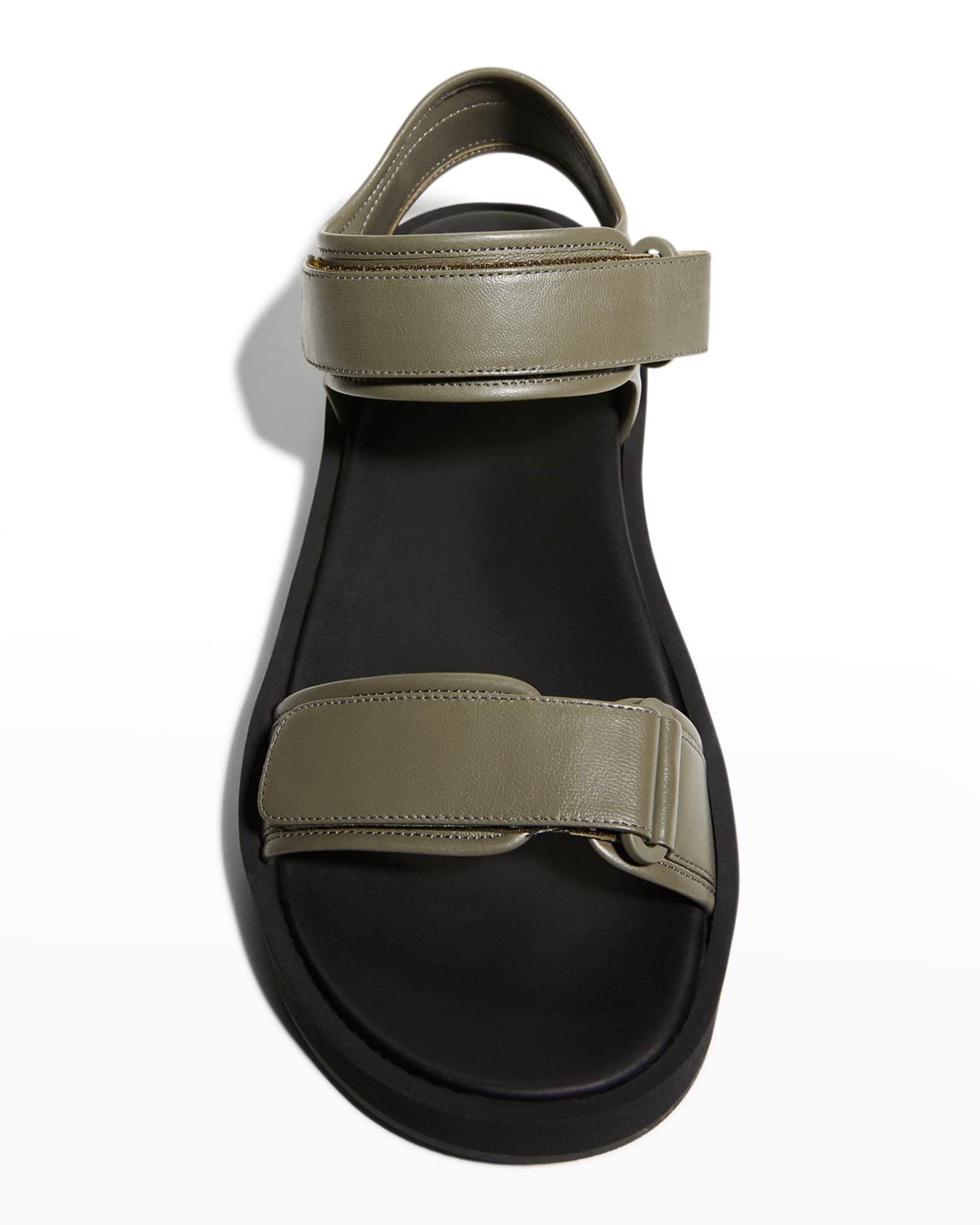 THE ROW HookandLoop Sandals Neiman Marcus