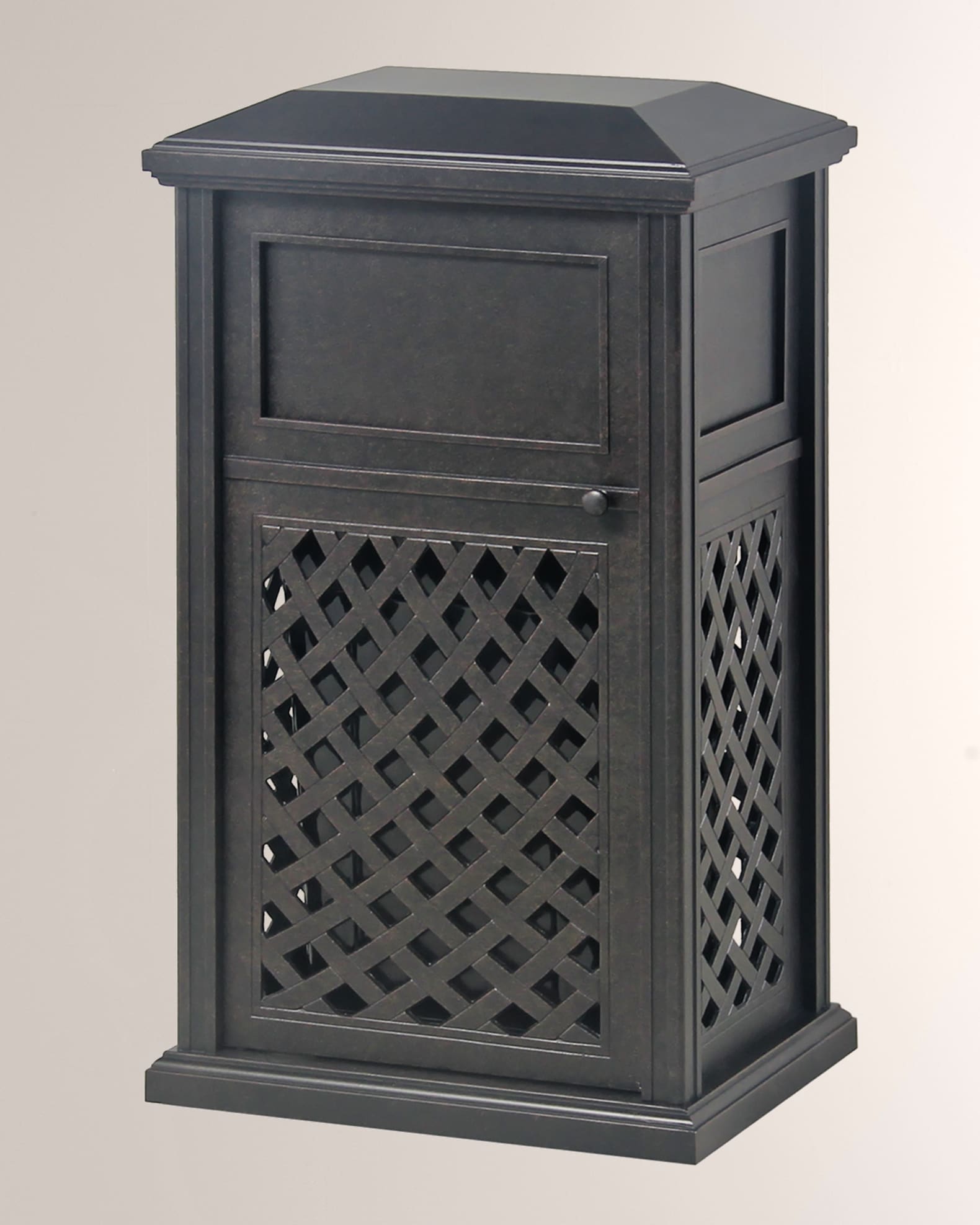 Hanamint Newport Indoor/Outdoor Trash Receptacle With Liner Neiman Marcus