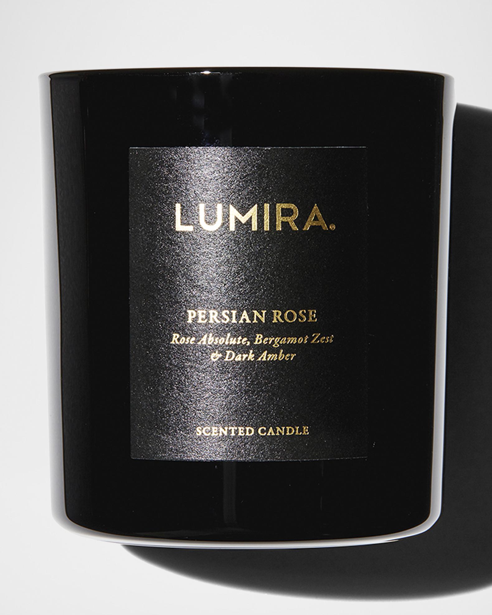 Lumira 10.6 oz. Persian Rose Scented Candle