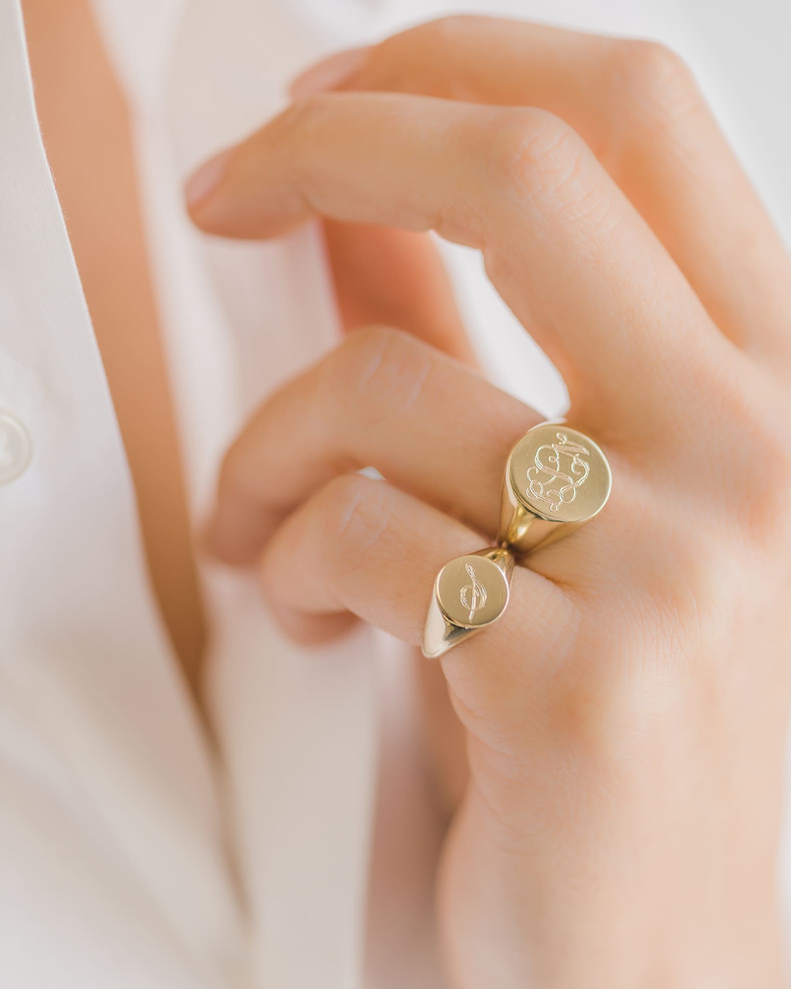 Zoe lev signet ring new arrivals