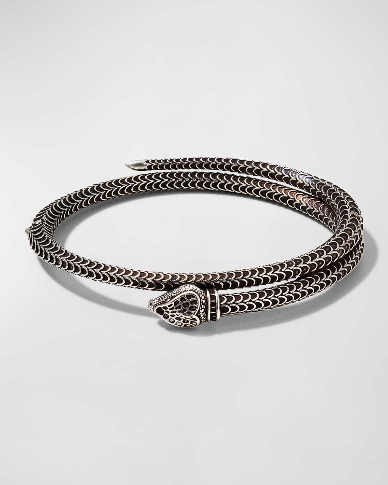 Gucci Buckle Detail Bracelet in Metallic for Men