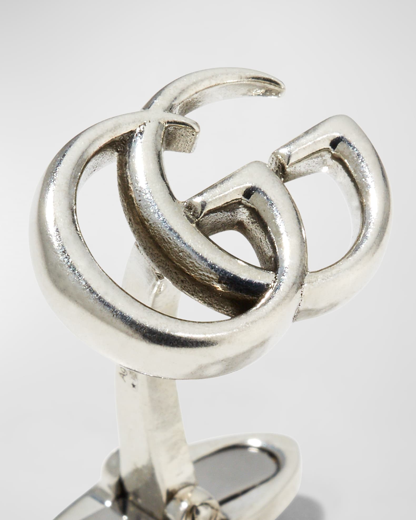 Gucci cufflinks silver clearance