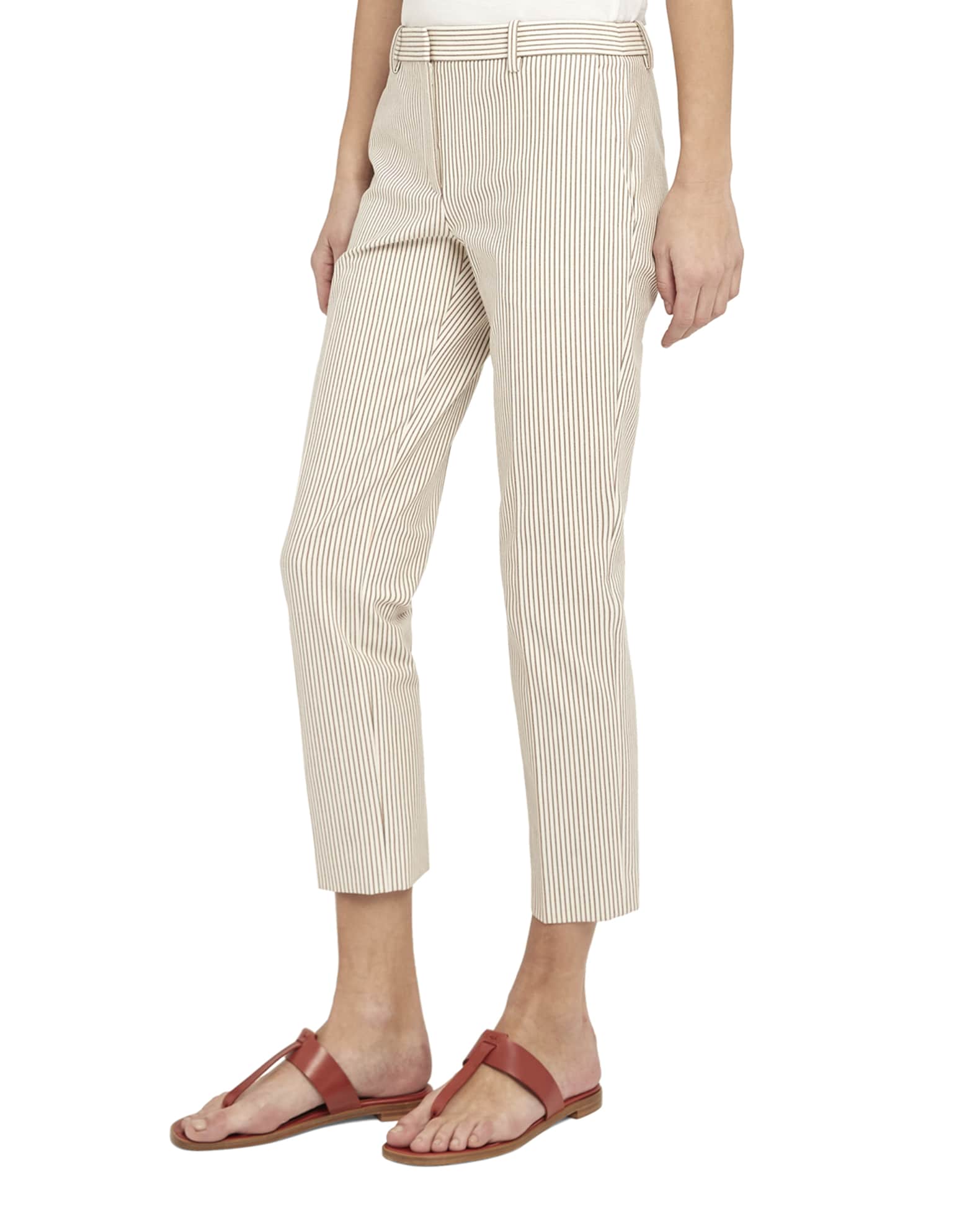 Treeca 4 Striped Straight Leg Pants