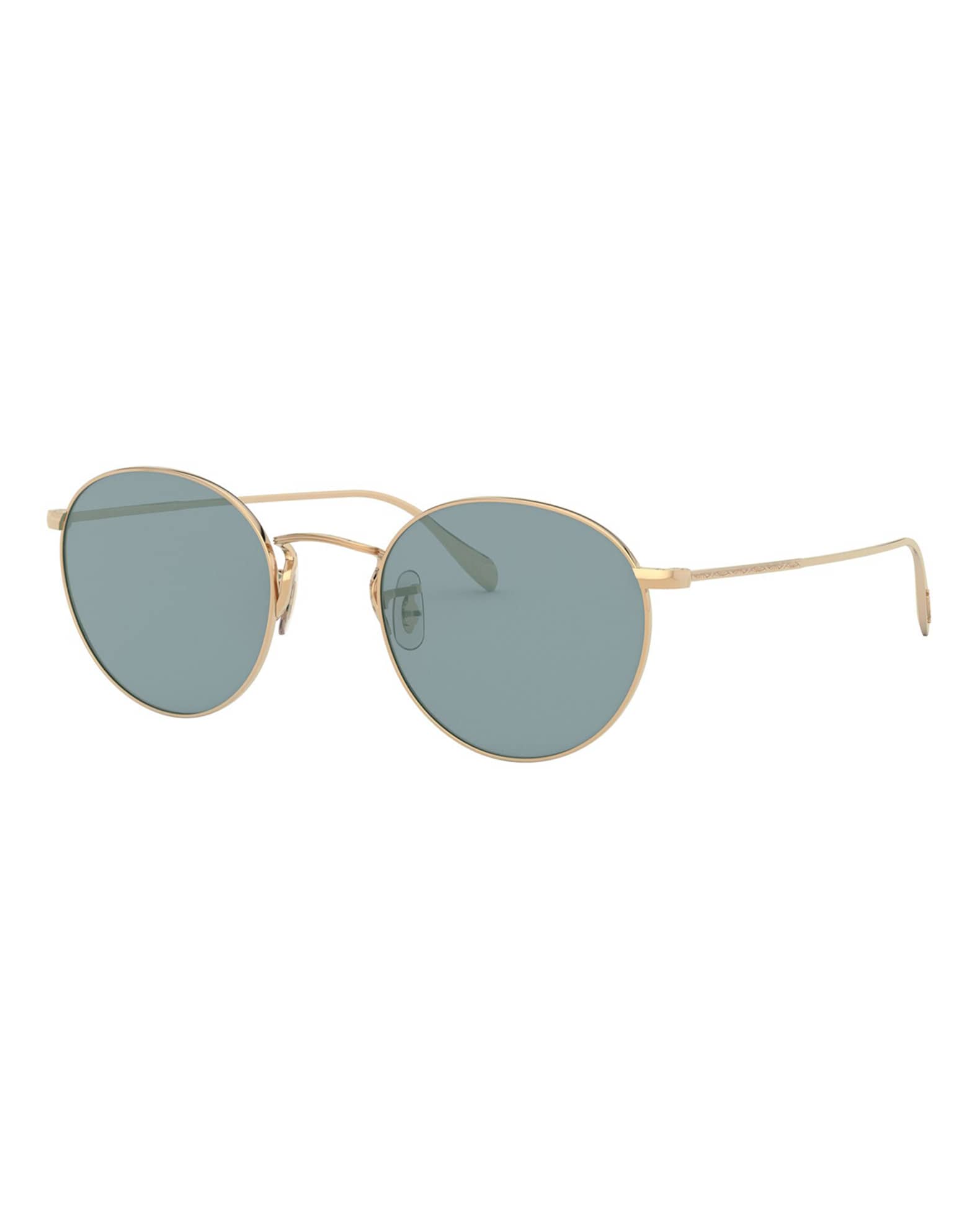 Oliver peoples round sunglasses cheap