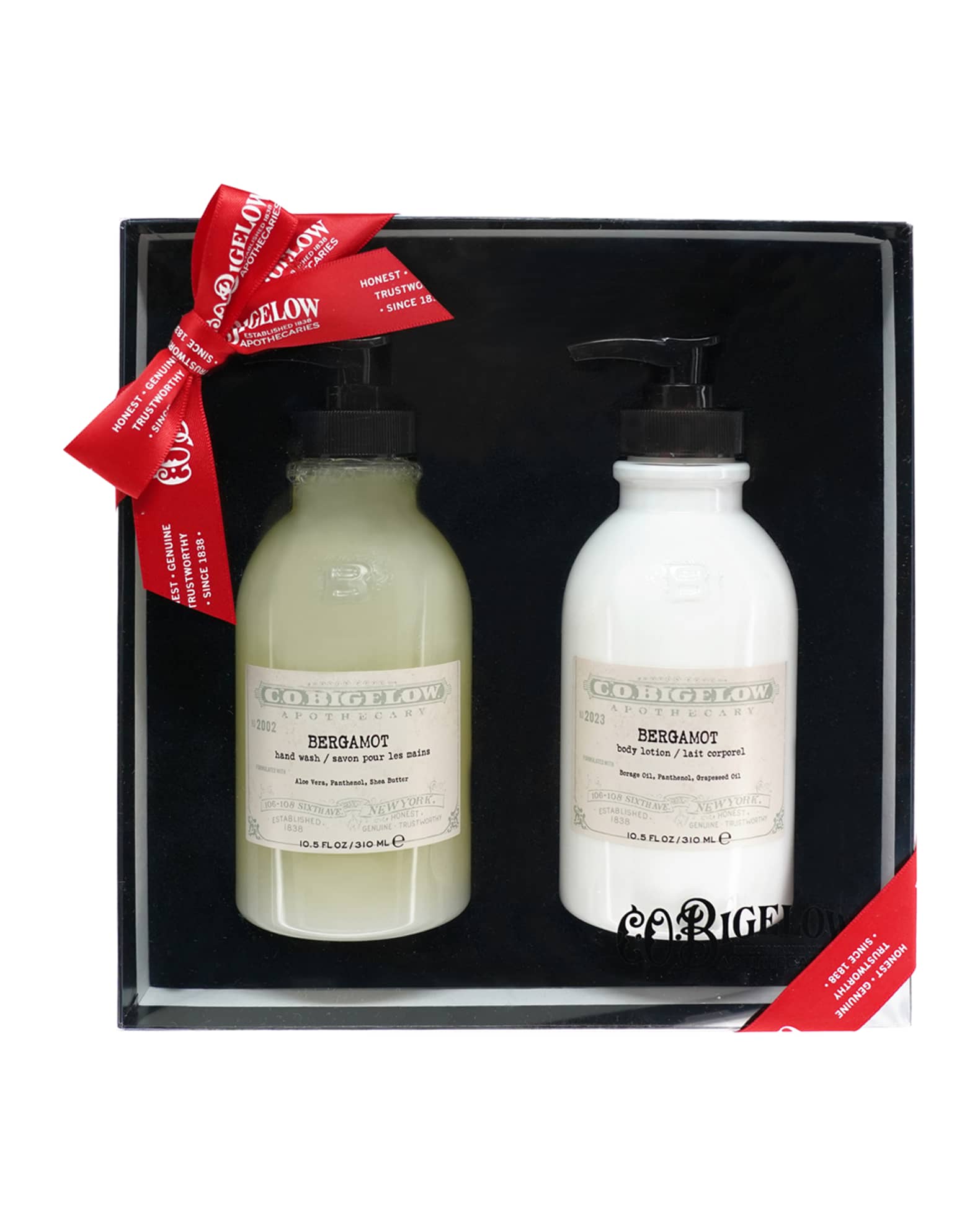 C.O. Bigelow Iconic Collection Hand Wash & Body Lotion Set, Bergamot
